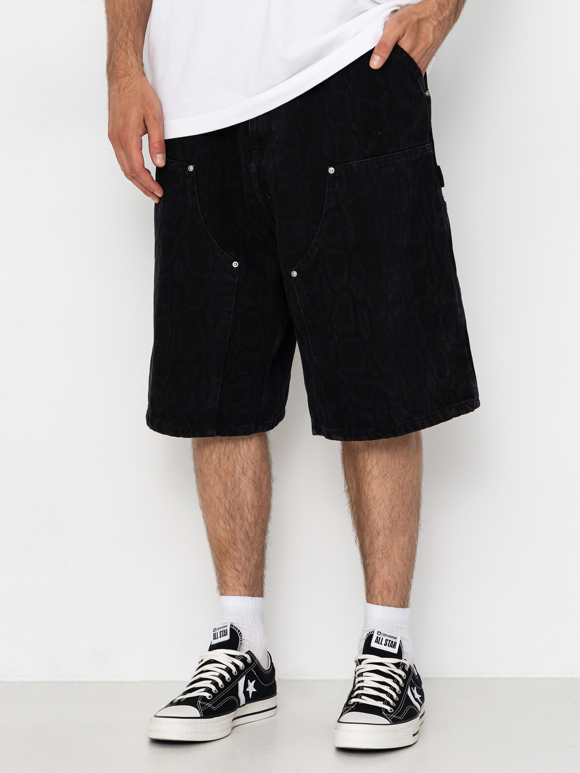 Kraťasy Carhartt WIP OG Double Knee (snake camo/black)