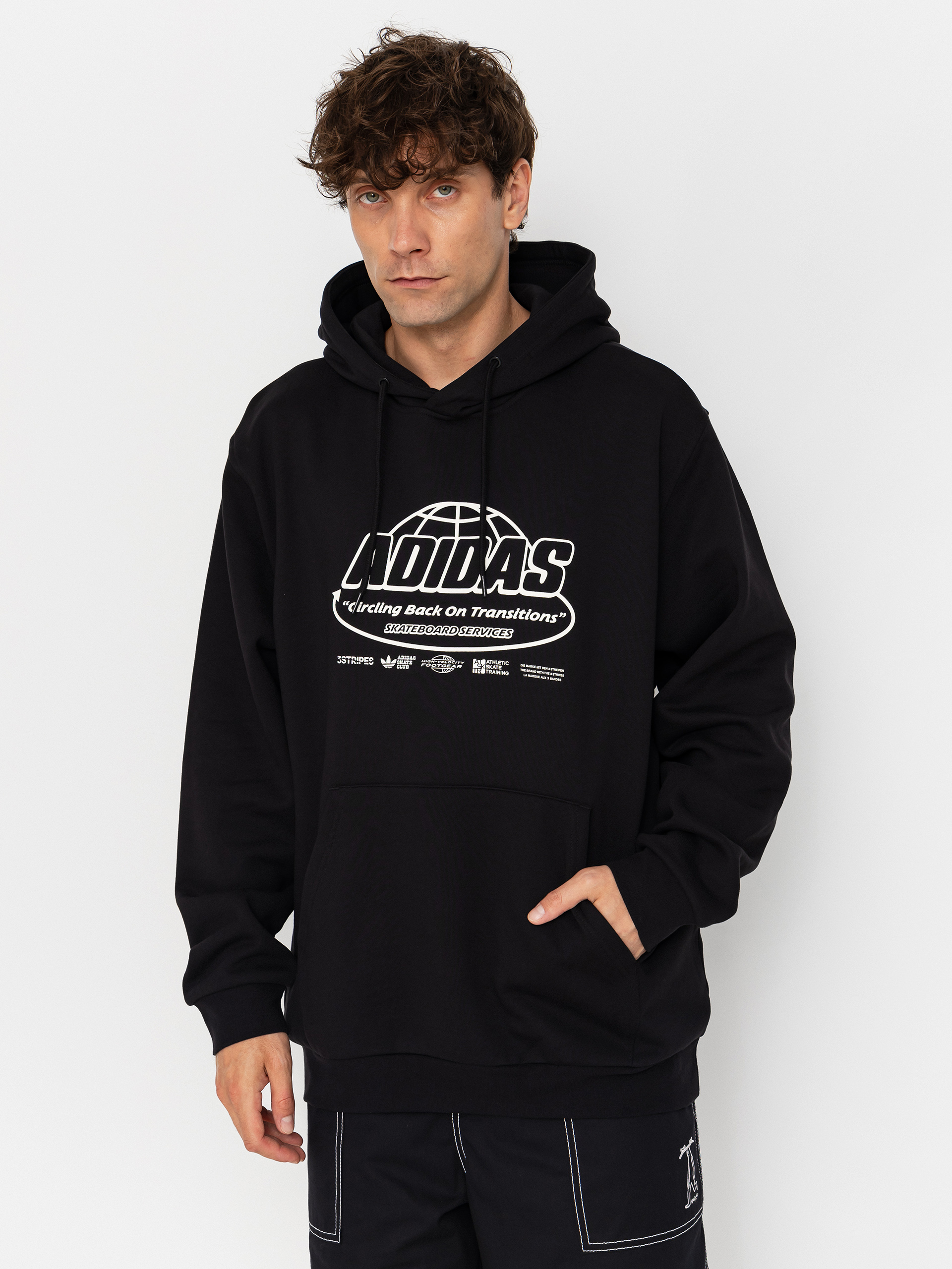 Mikina s kapucu00ed adidas Skt Adi Cor HD (black)