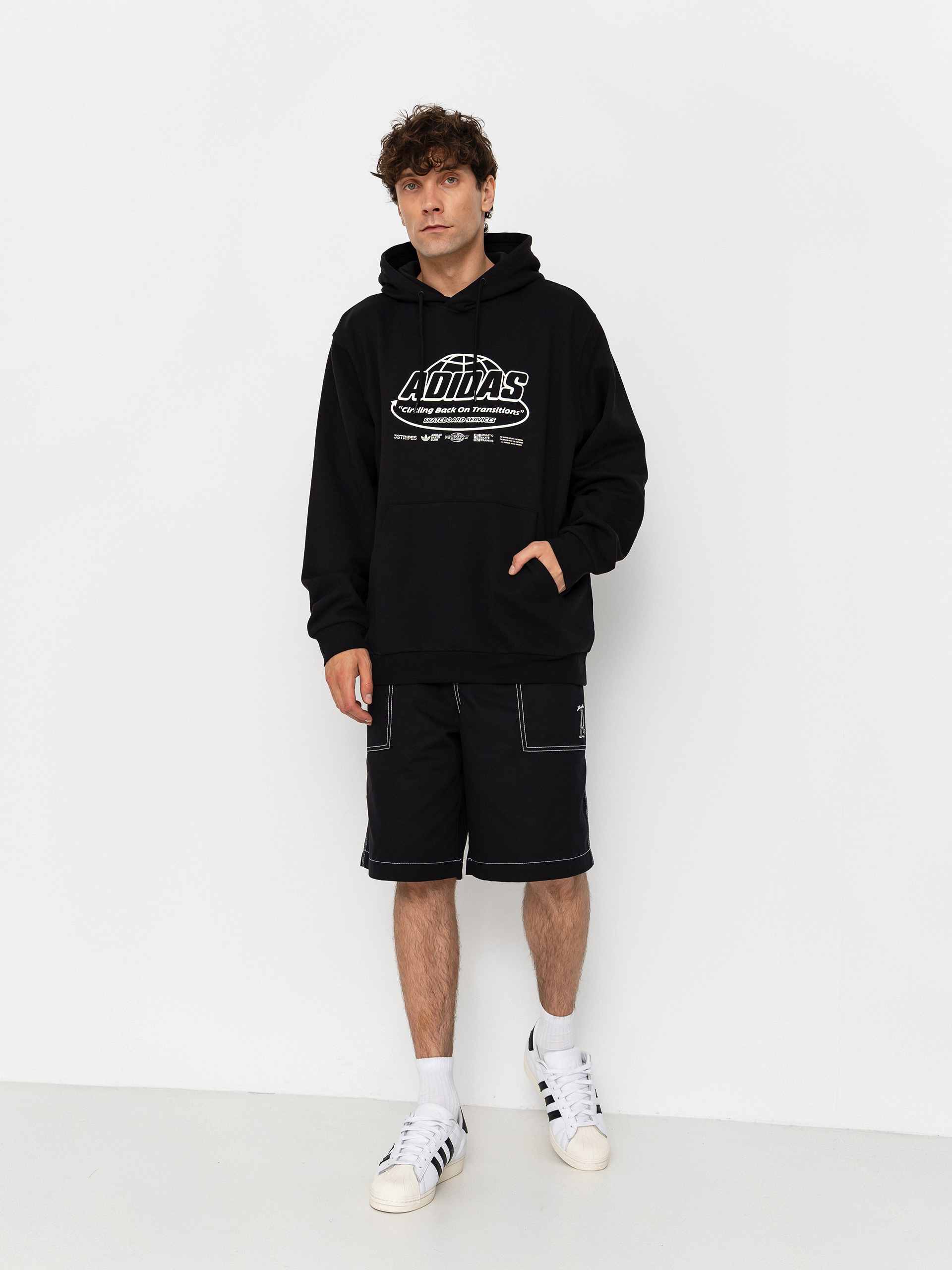 Mikina s kapucí adidas Skt Adi Cor HD (black)