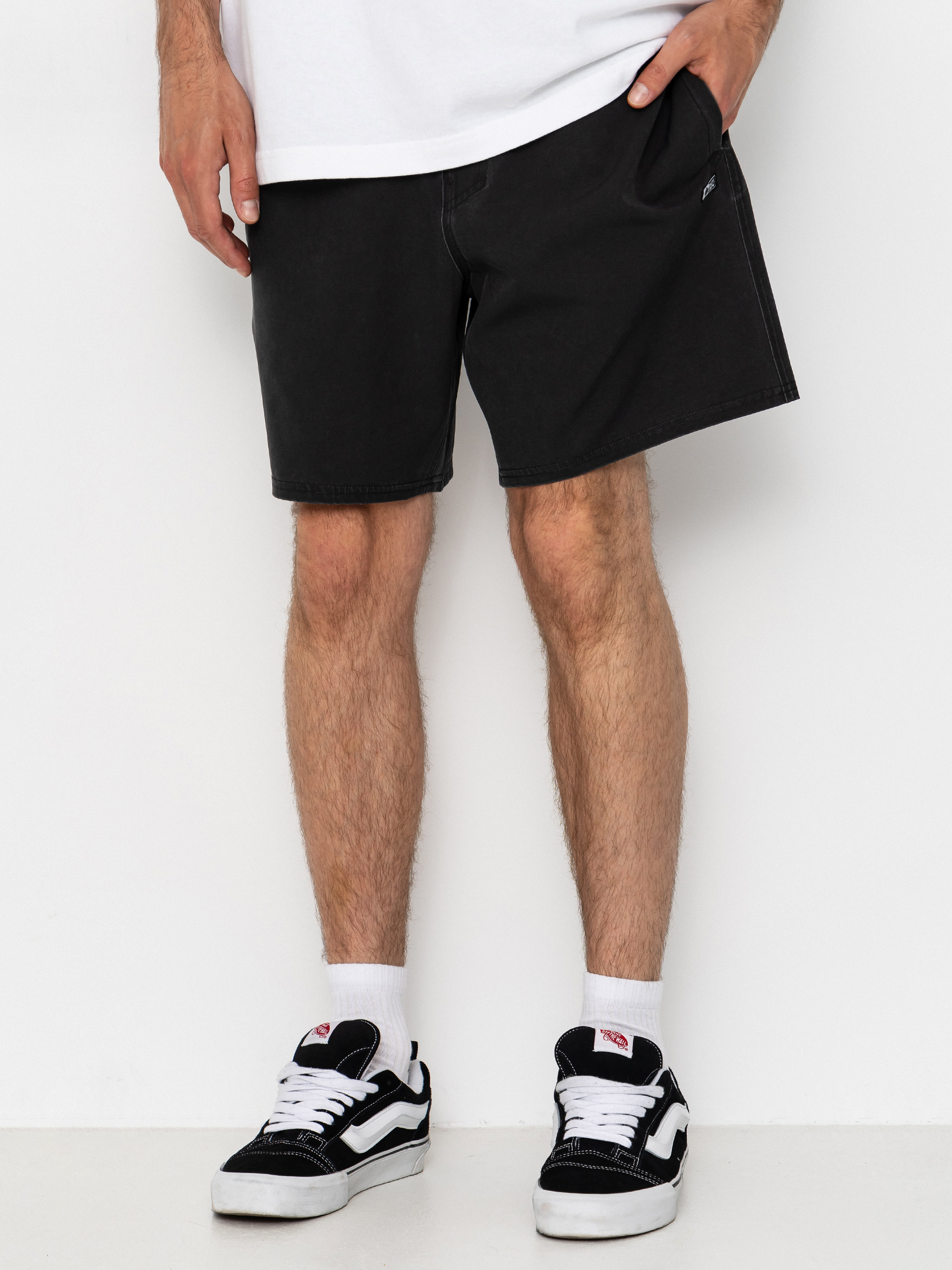 Plážové kraťasy Salty Crew Seadog Volley (black)