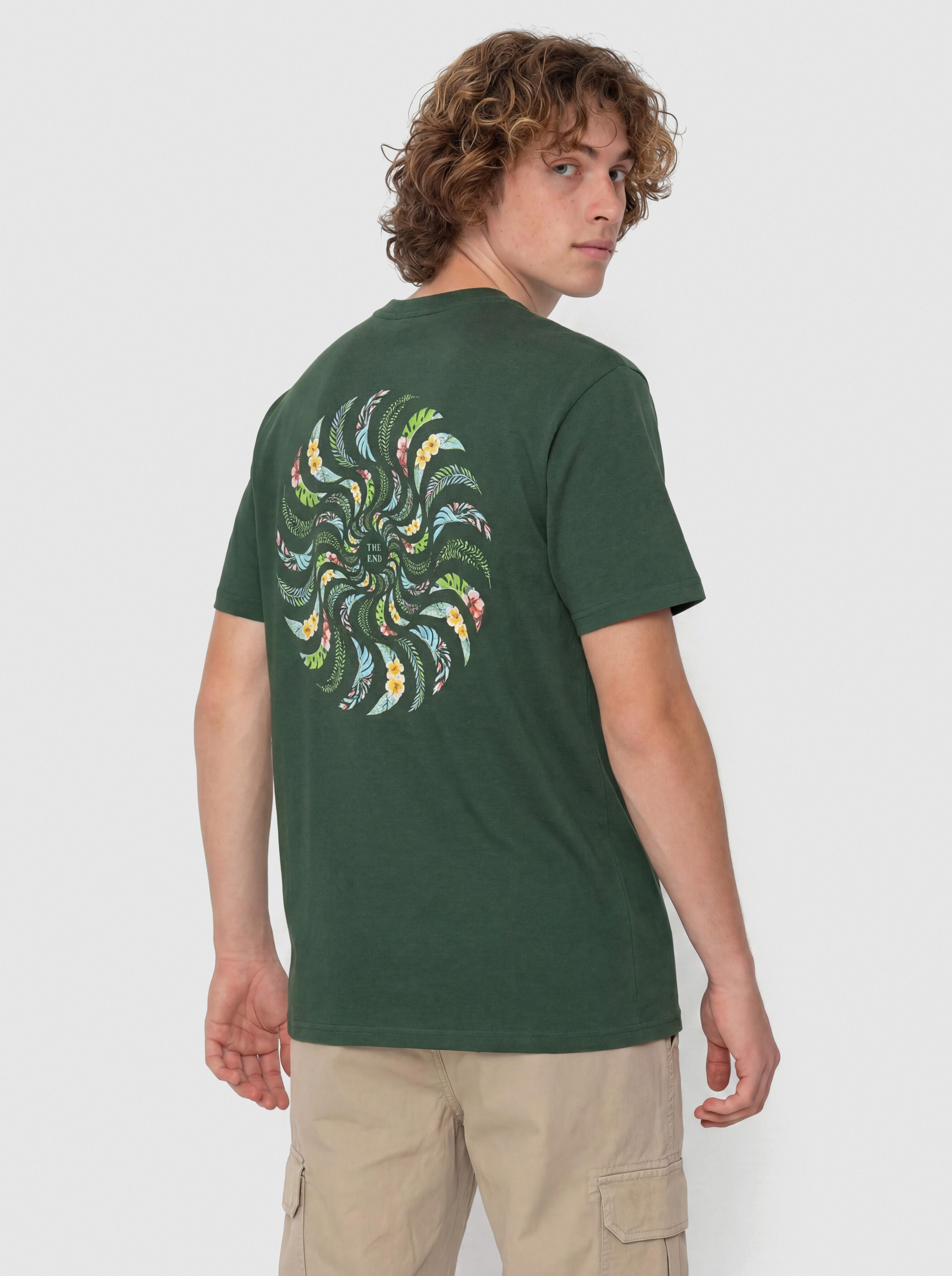 Tričko Spitfire Floral Classic Swirl