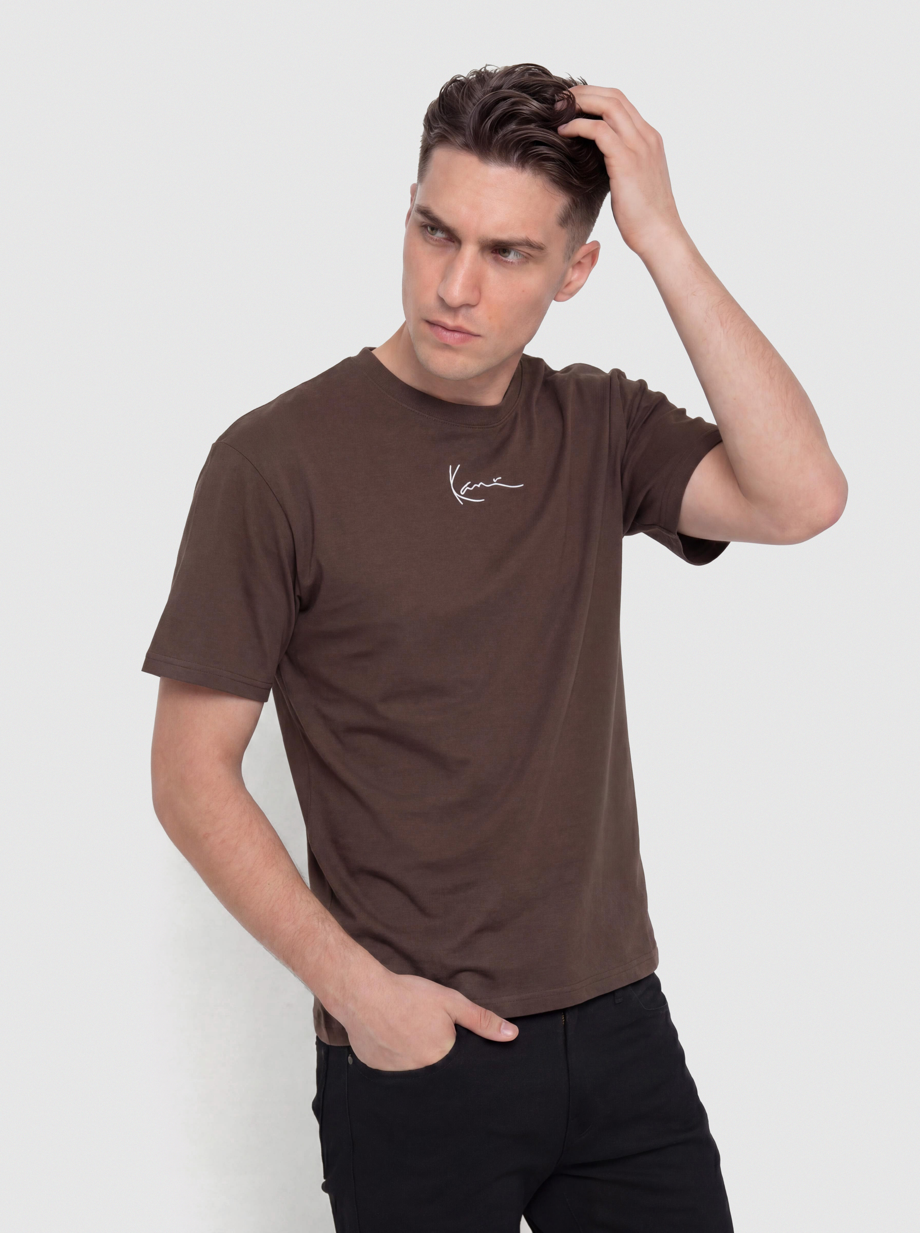 Triu010dko Karl Kani Small Signature Essential (brown)