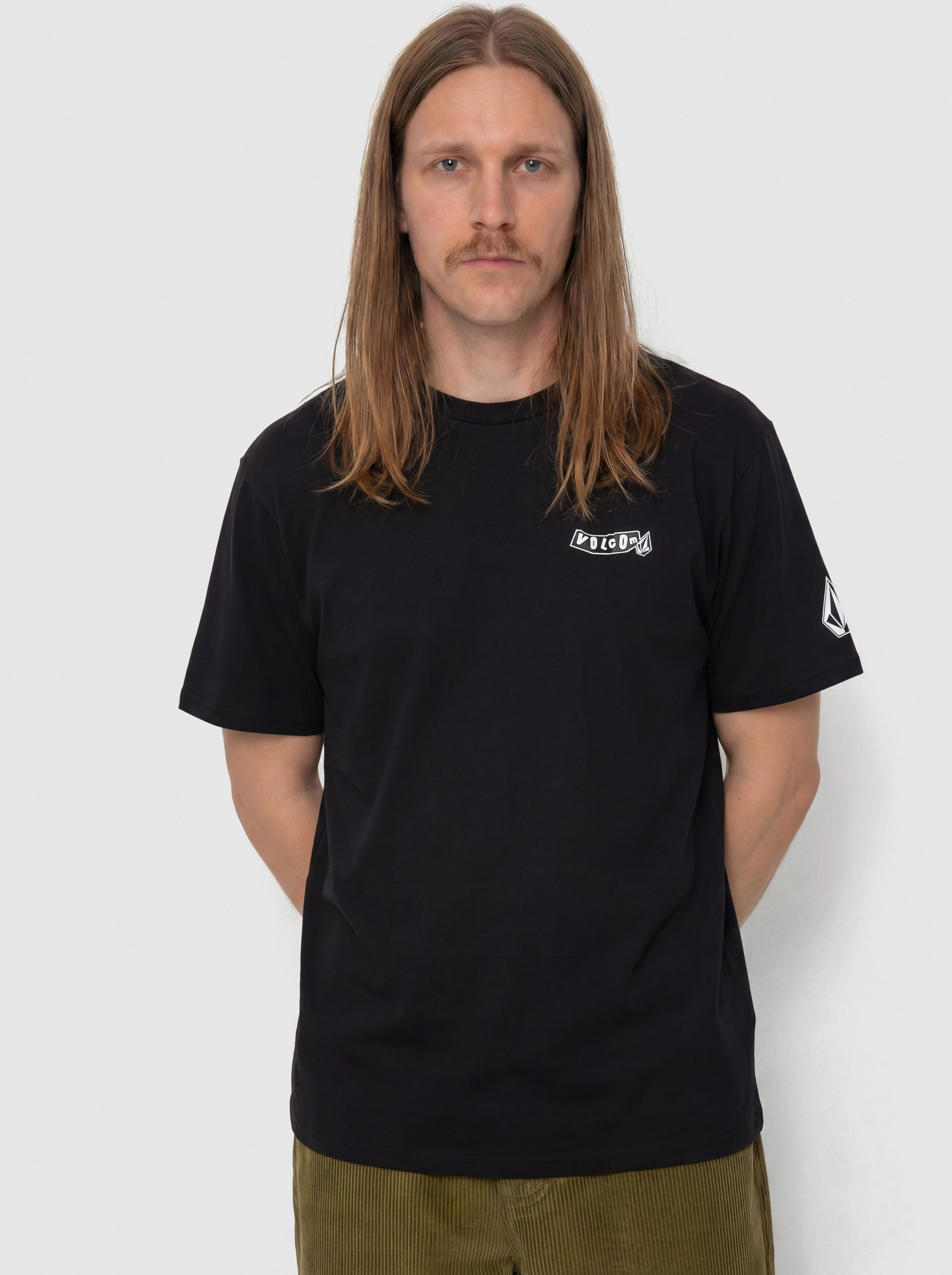 Tričko Volcom Pistol Surf Lycra (black)