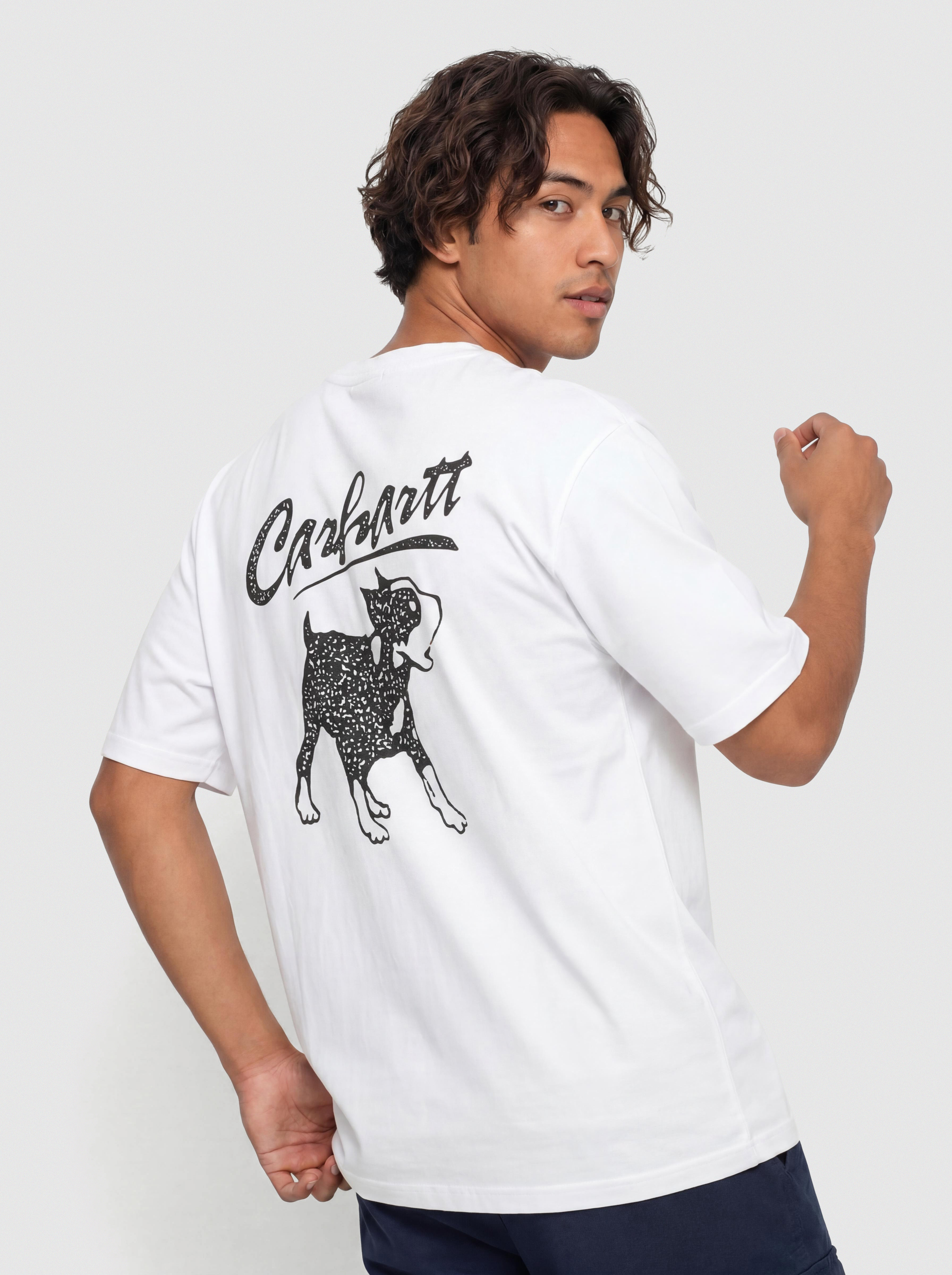 Tričko Carhartt WIP Pup (white)
