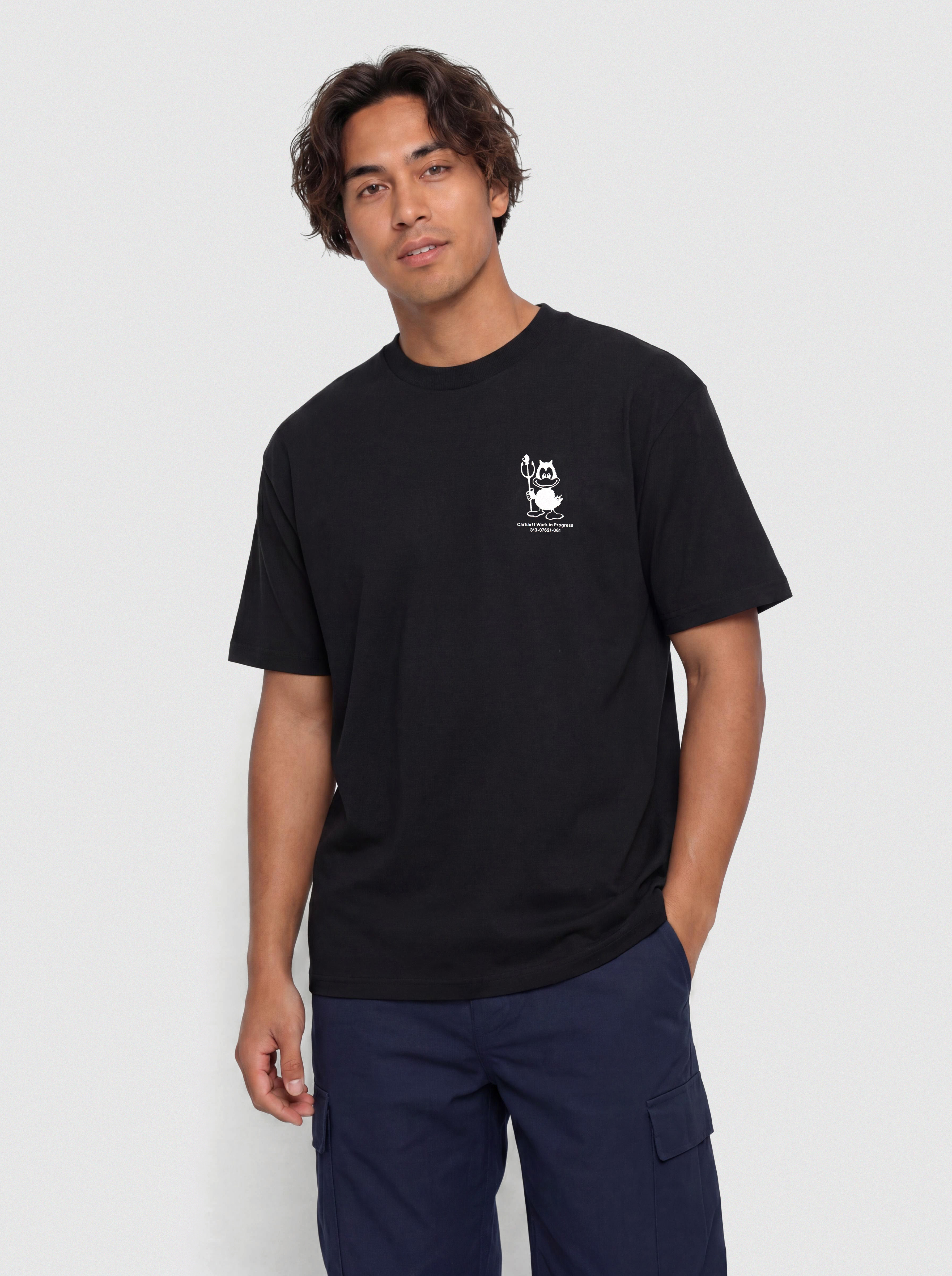 Tričko Carhartt WIP Bumper Car (black)