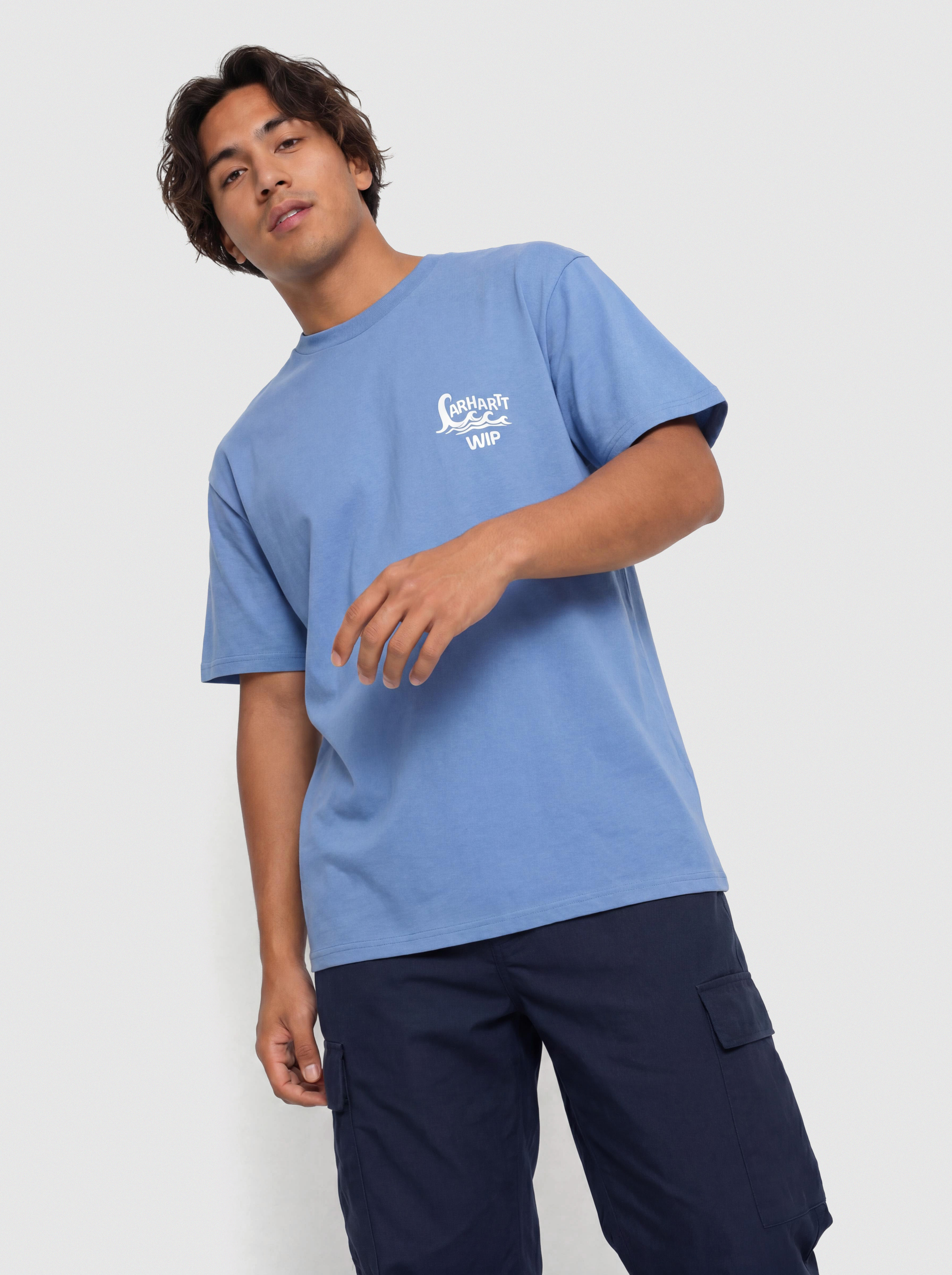 Tričko Carhartt WIP Waves (curacao)