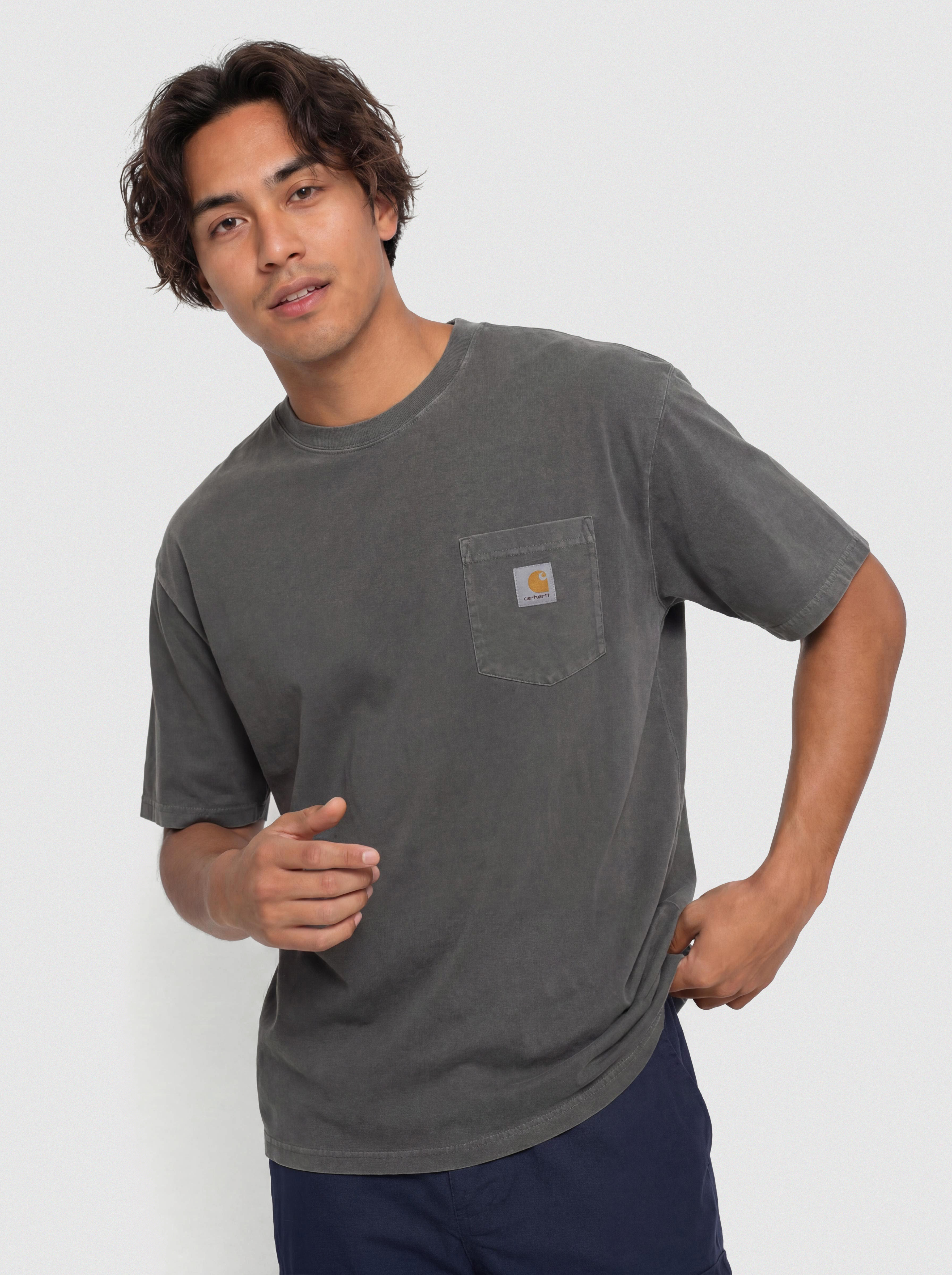 Tričko Carhartt WIP Loose Pocket (black)