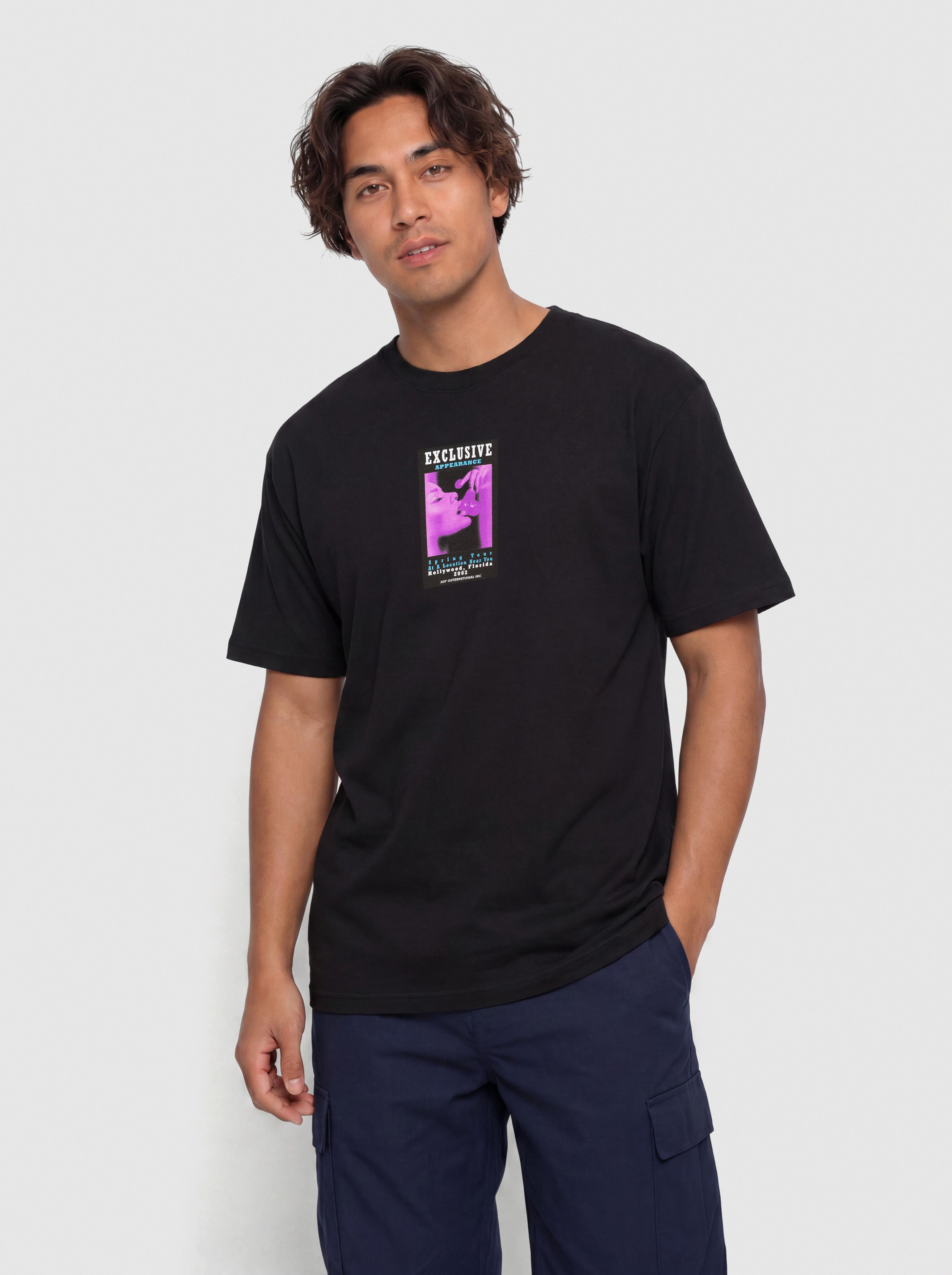 Tričko HUF Exclusive Appearance (black)