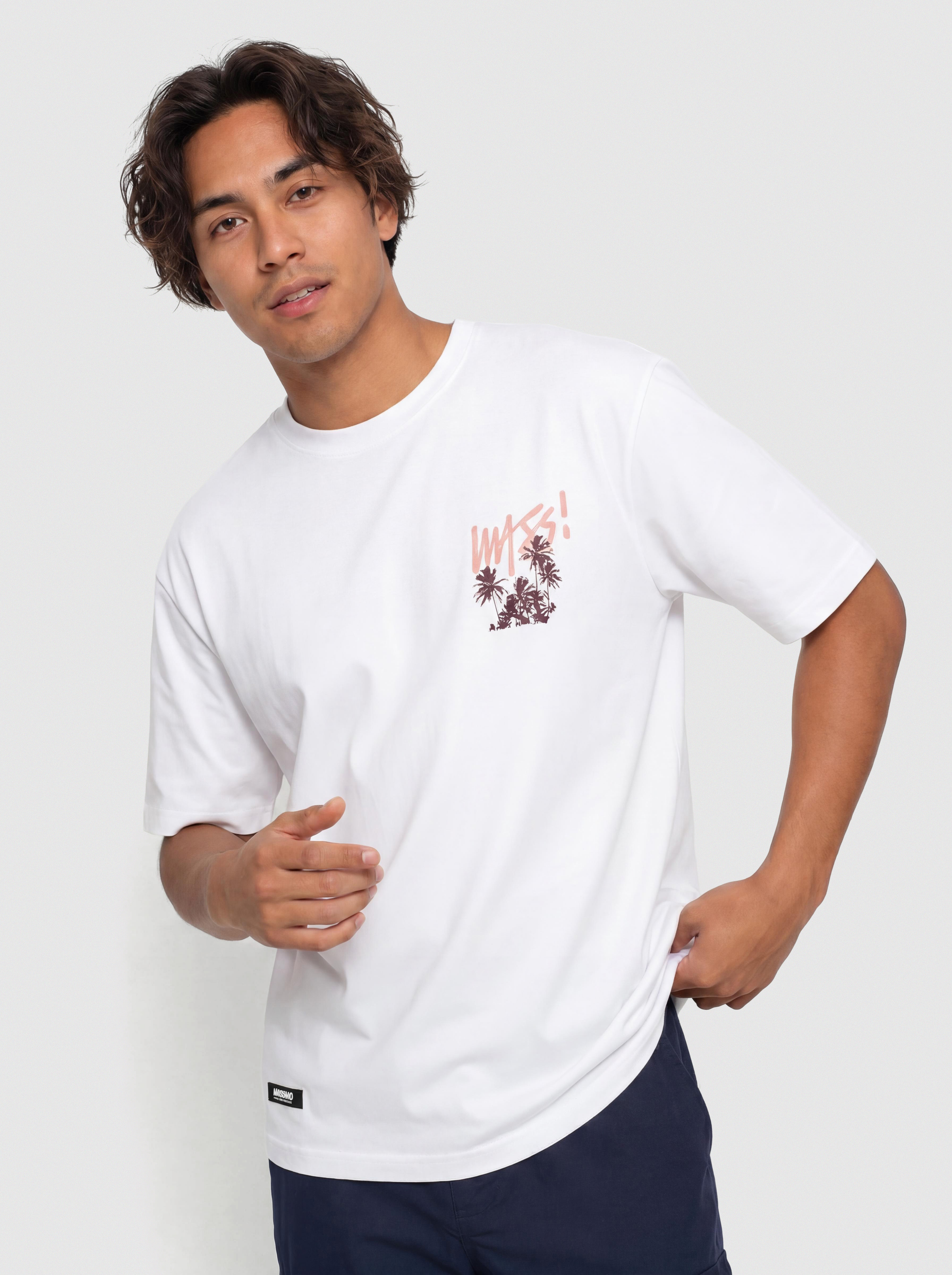 Tričko MassDnm Sunset (white)