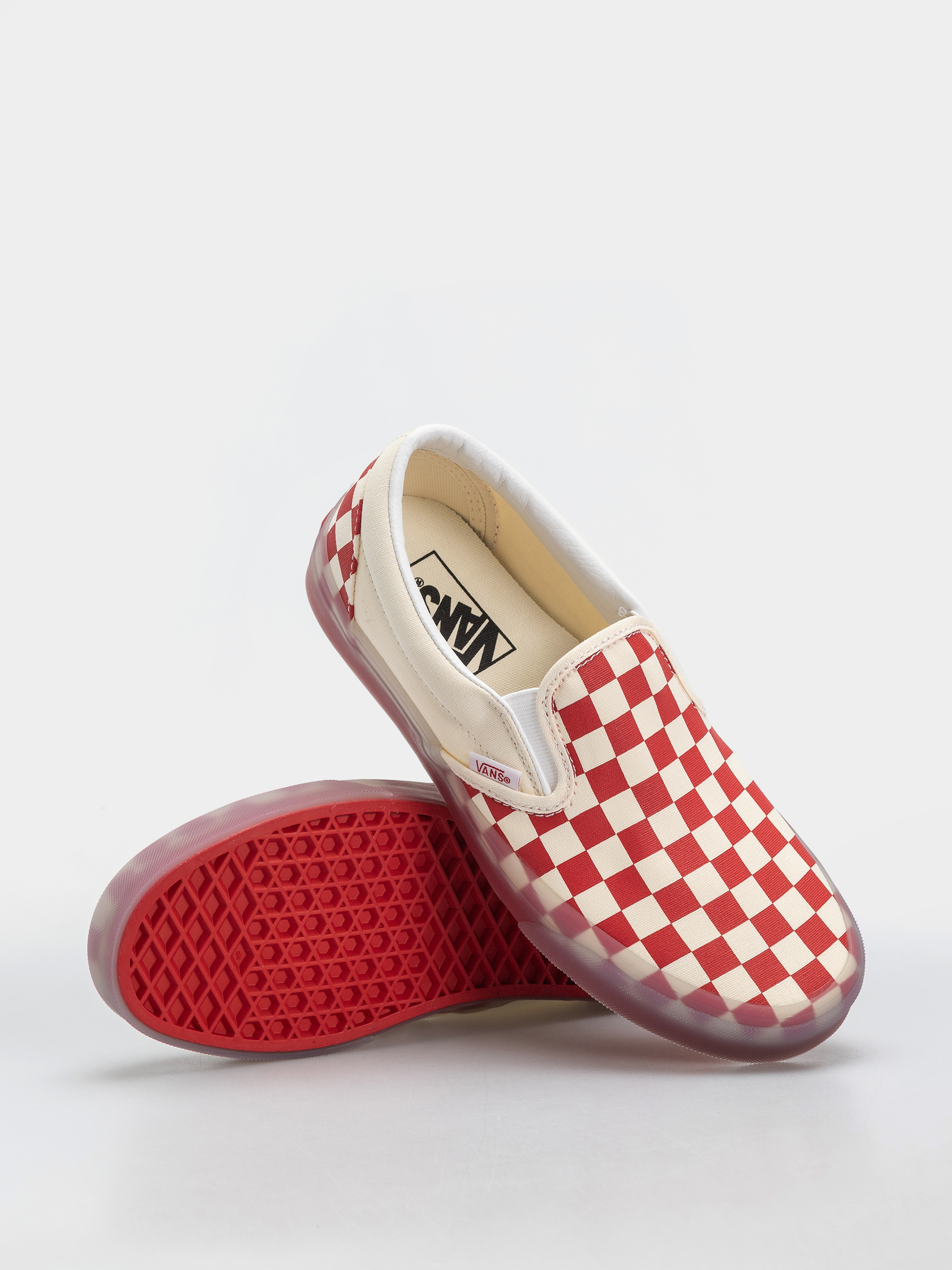 Boty Vans Classic Slip On (red/marshmallow)