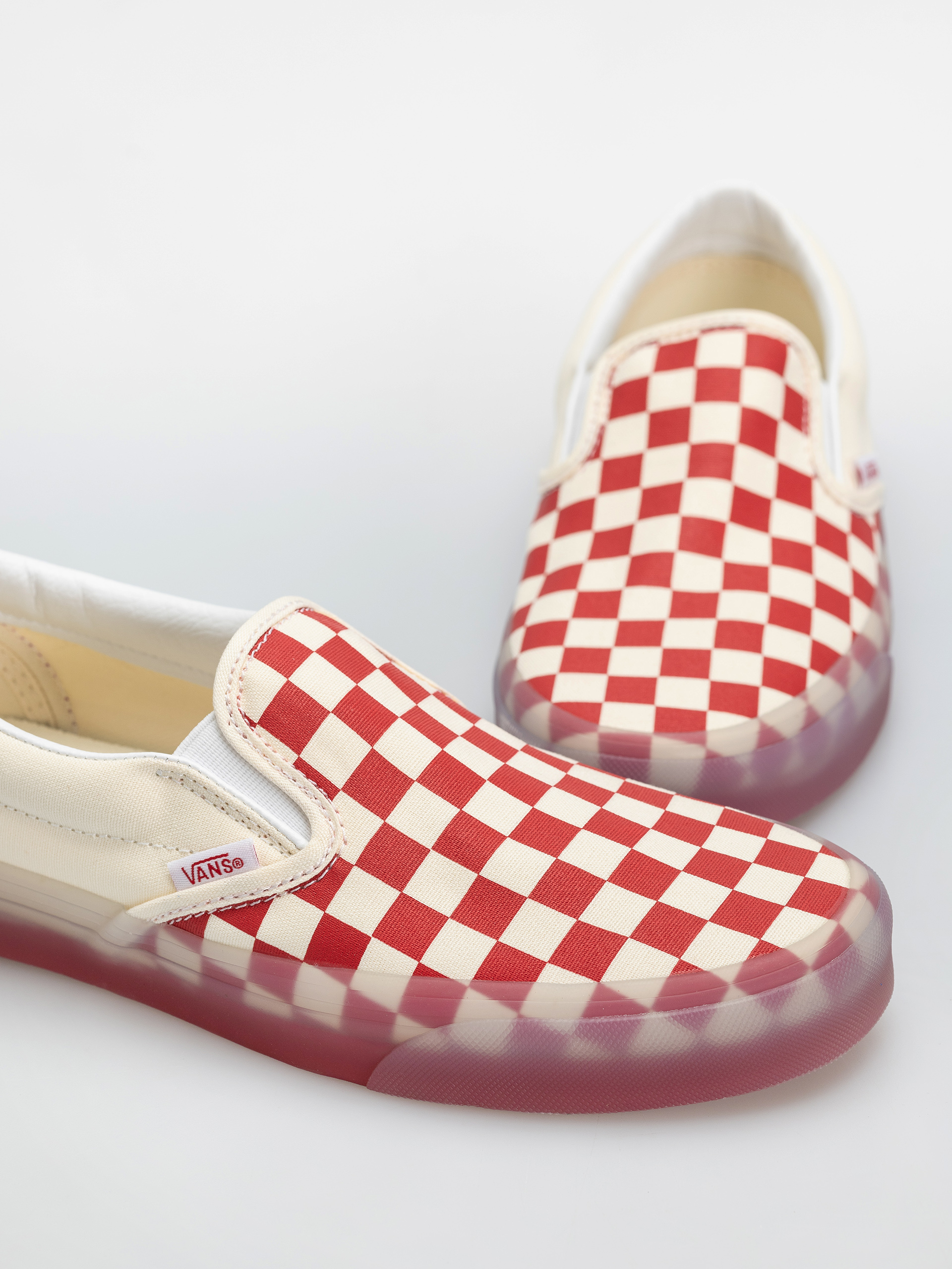 Boty Vans Classic Slip On (red/marshmallow)