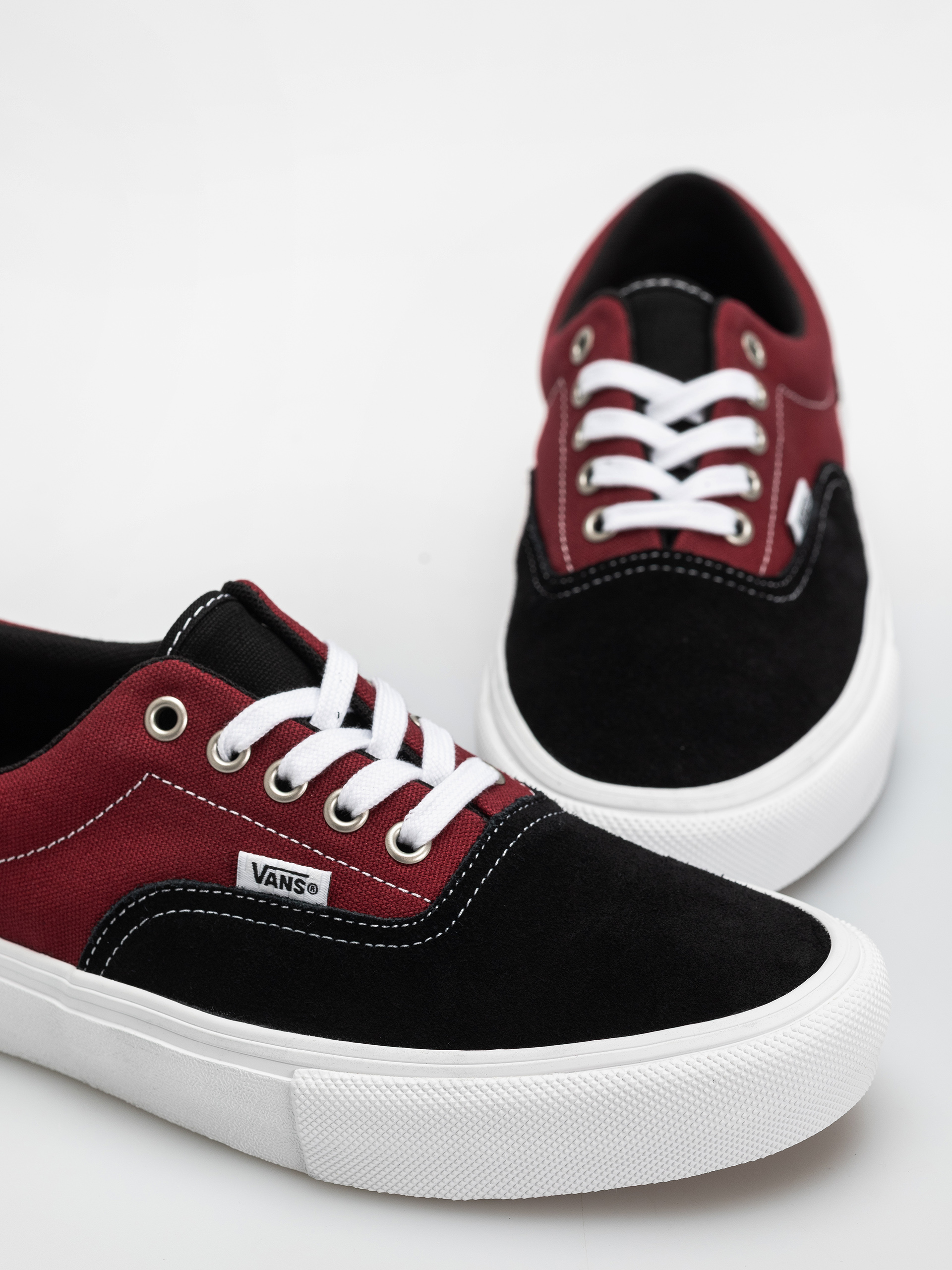 Boty Vans Skate Era (black/dark red)