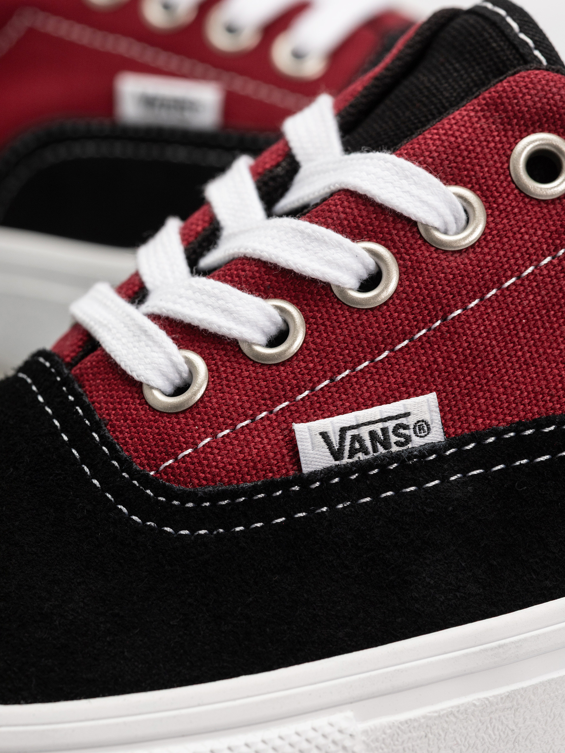 Boty Vans Skate Era (black/dark red)