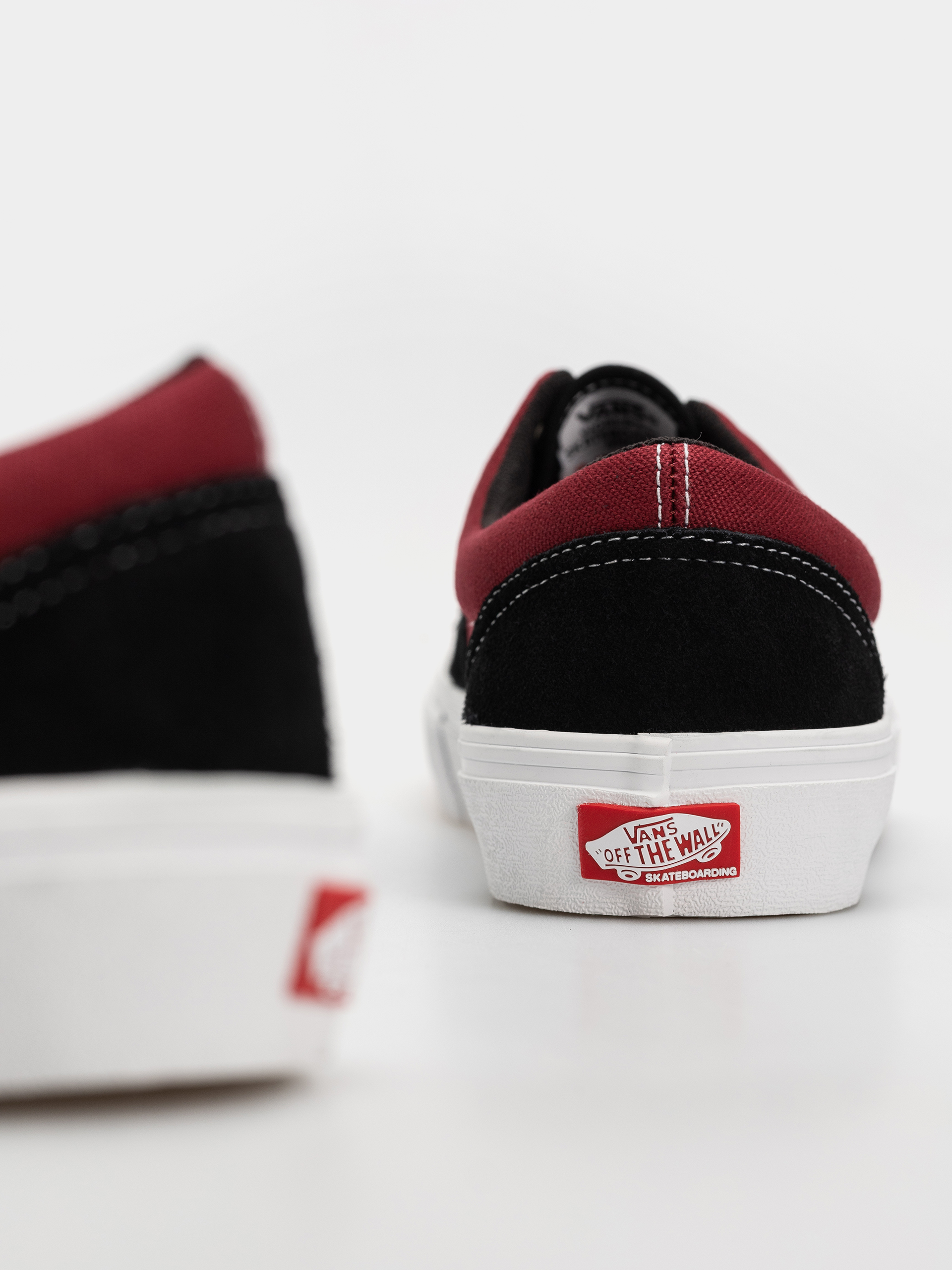 Boty Vans Skate Era (black/dark red)