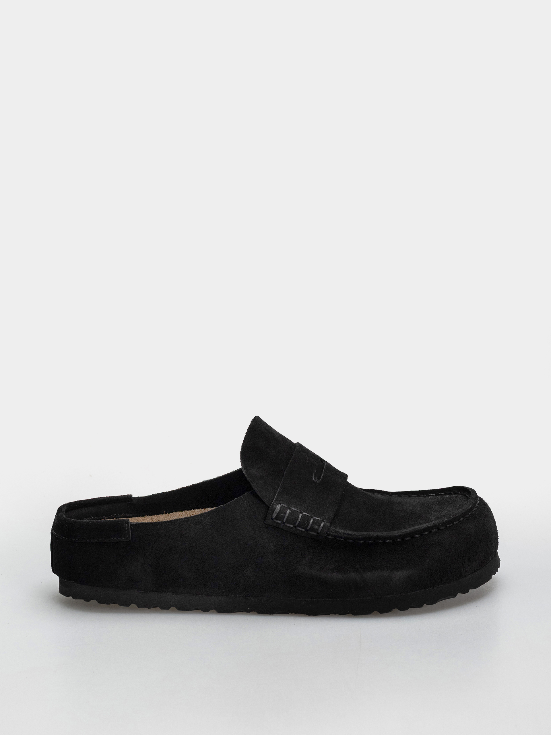 Plážovky Birkenstock Naples Wrapped Suede Leather Regular