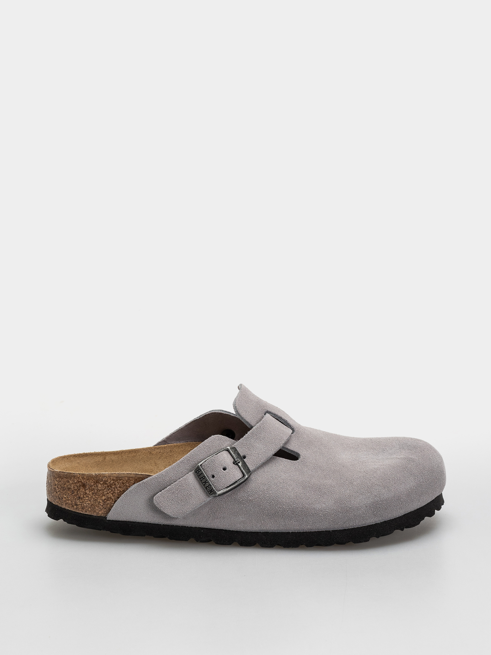 Plu00e1u017eovky Birkenstock Boston Suede Leather Narrow (lavender sky)