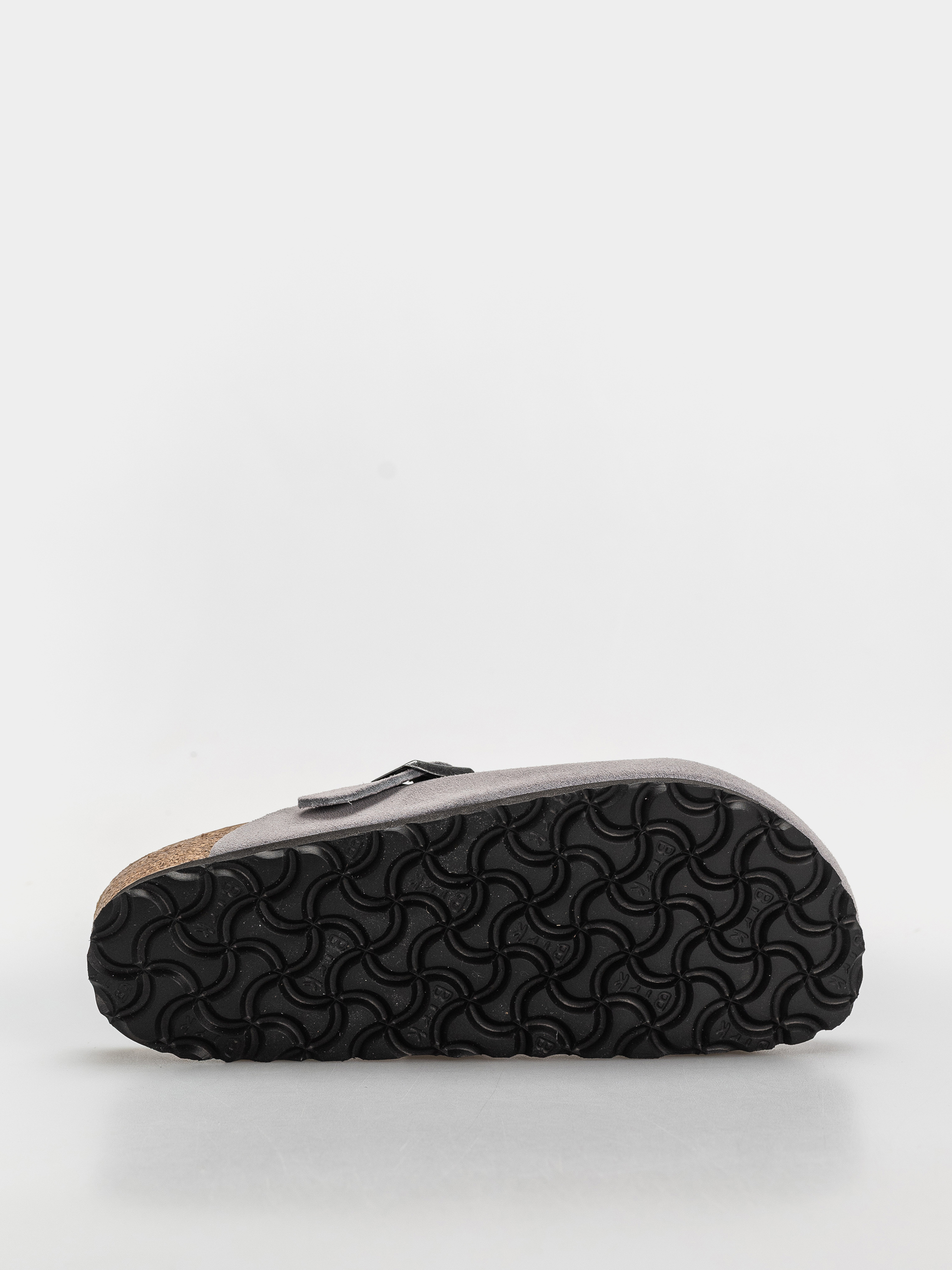 Plážovky Birkenstock Boston Suede Leather Narrow (lavender sky)