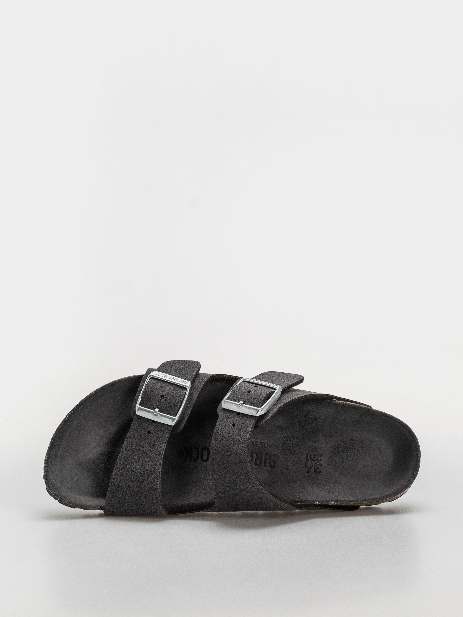 Plážovky Birkenstock Arizona Birkibuc Narrow Wmn (velvet gray)