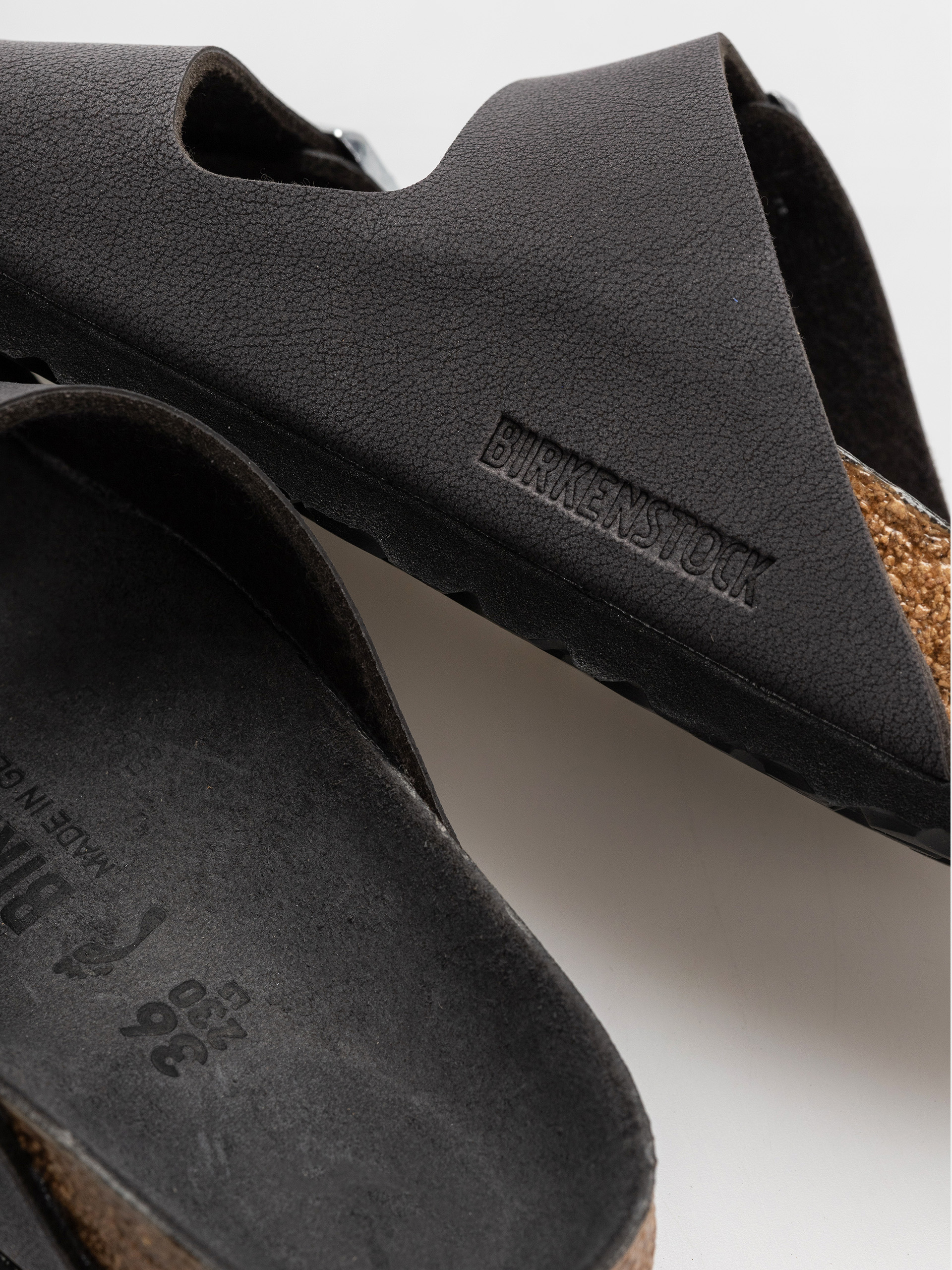 Plážovky Birkenstock Arizona Birkibuc Narrow Wmn (velvet gray)