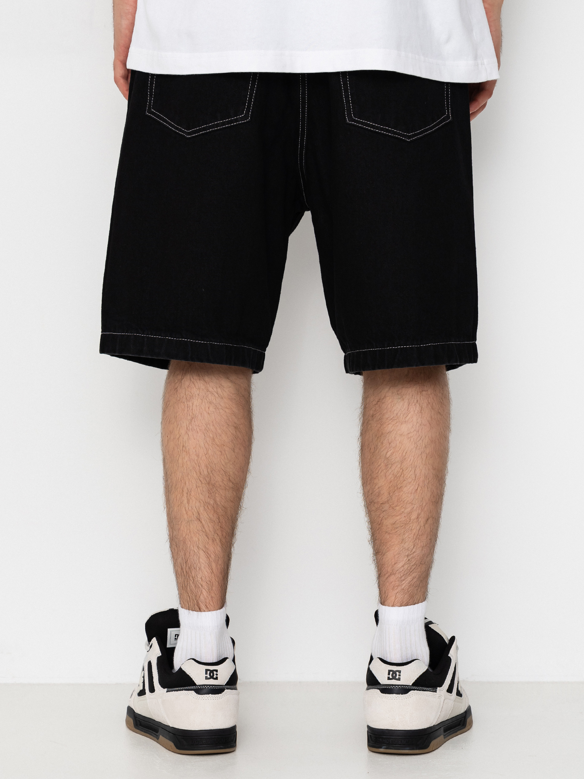 Kraťasy DC Baggy Denim (black tint)