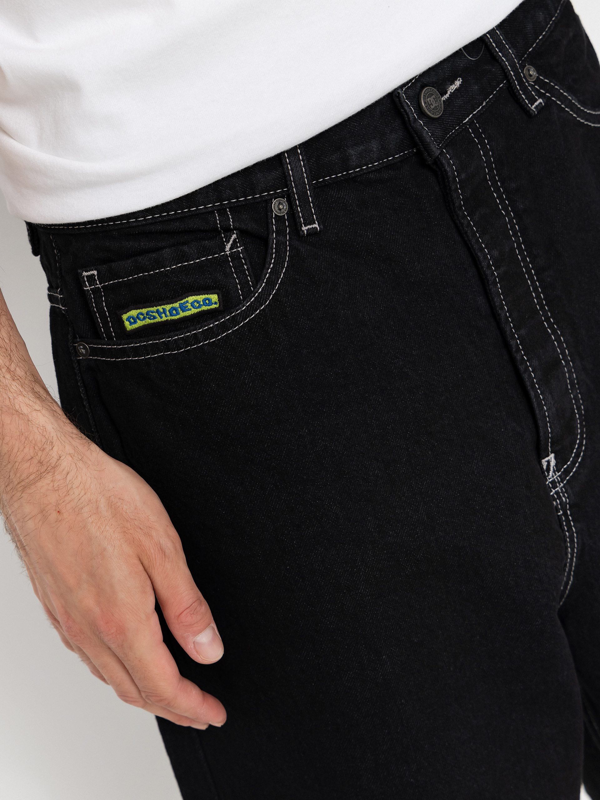 Kraťasy DC Baggy Denim (black tint)