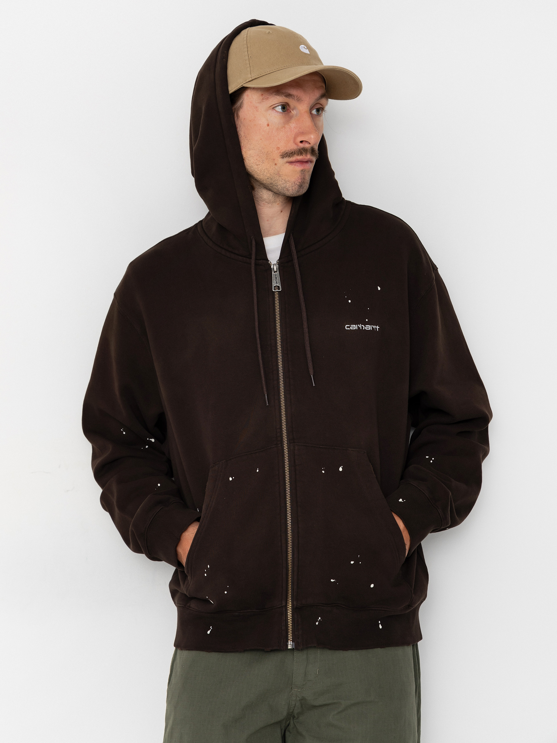 Mikina s kapucí Carhartt WIP Painter ZHD
