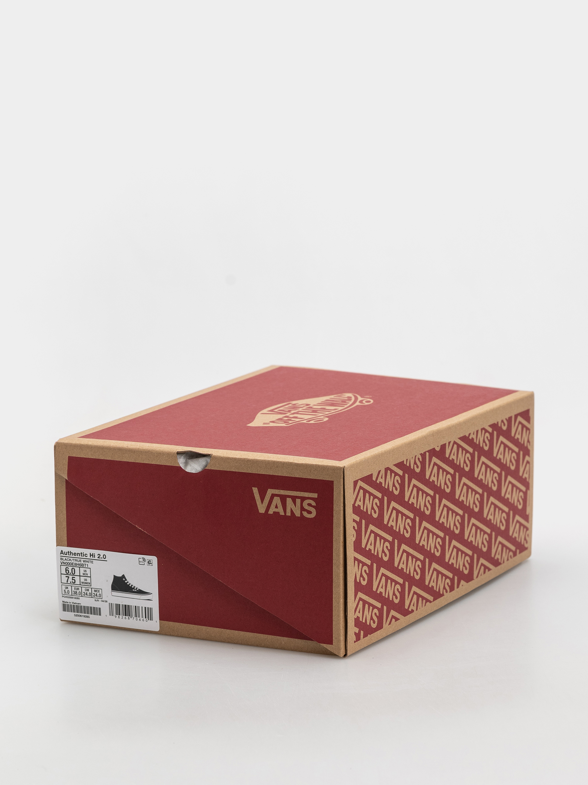 Boty Vans Authentic Hi 2.0 (black/true white)