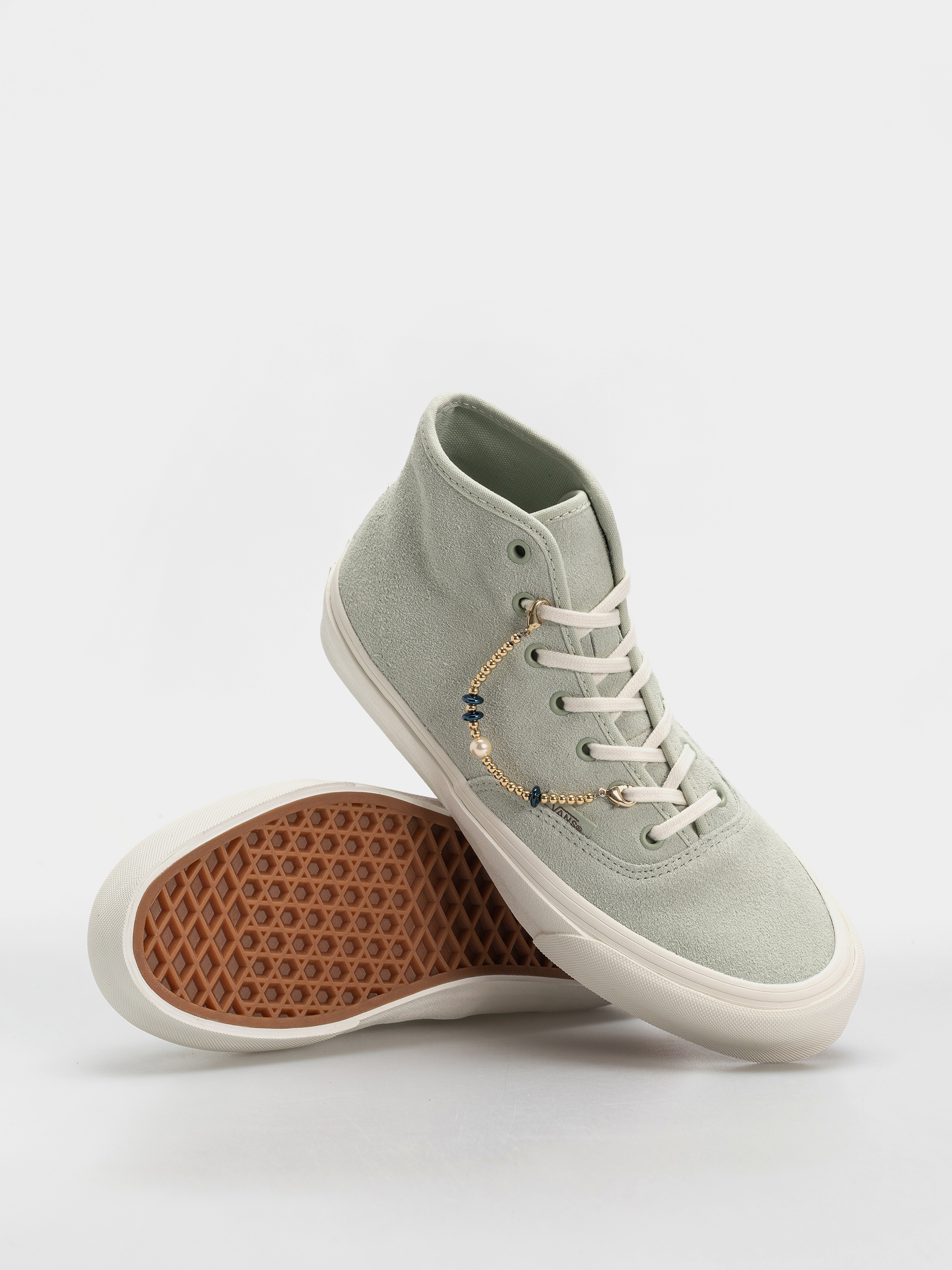 Boty Vans Authentic Hi 2.0 (dusty mint/gold)