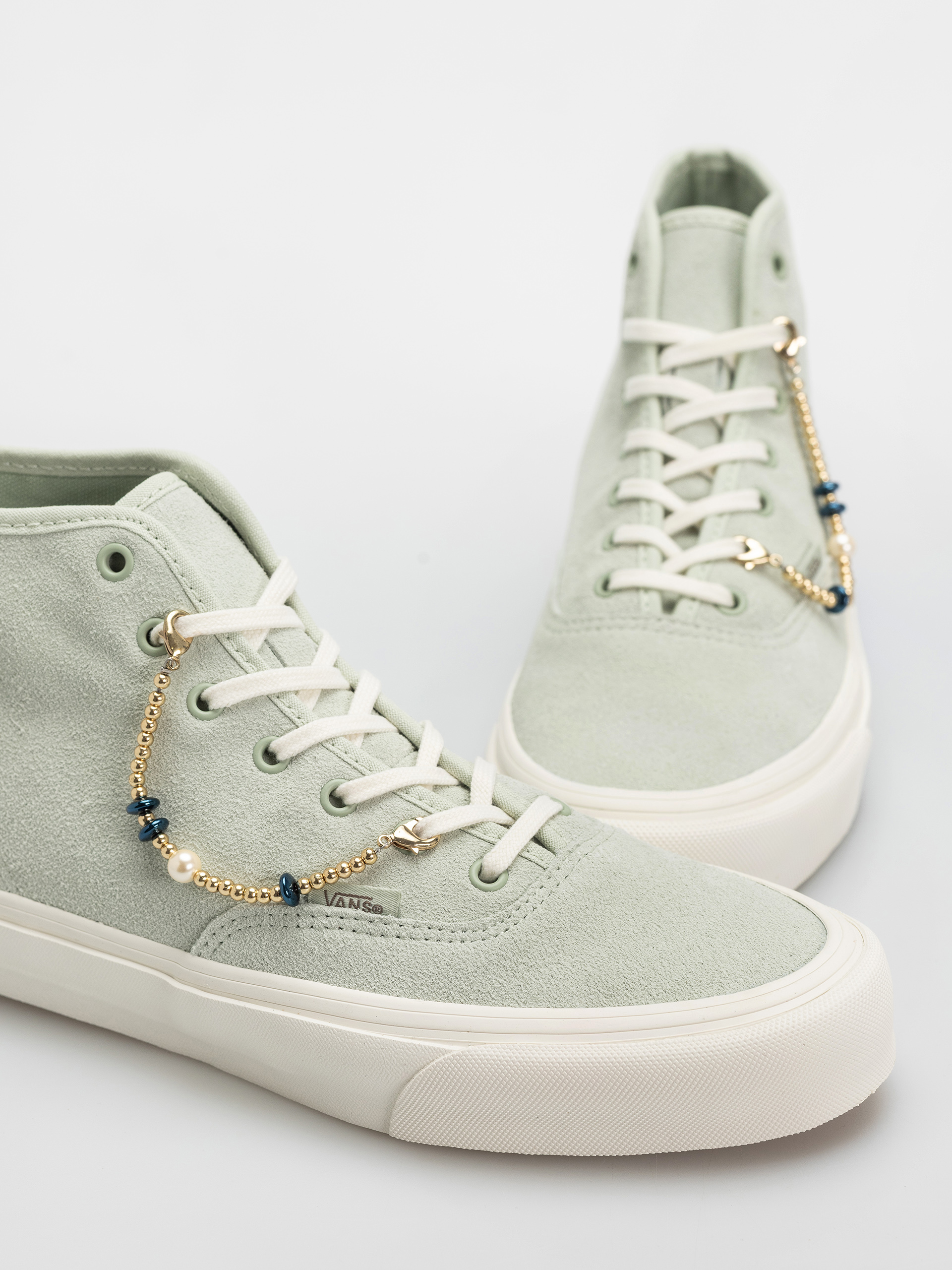 Boty Vans Authentic Hi 2.0 (dusty mint/gold)