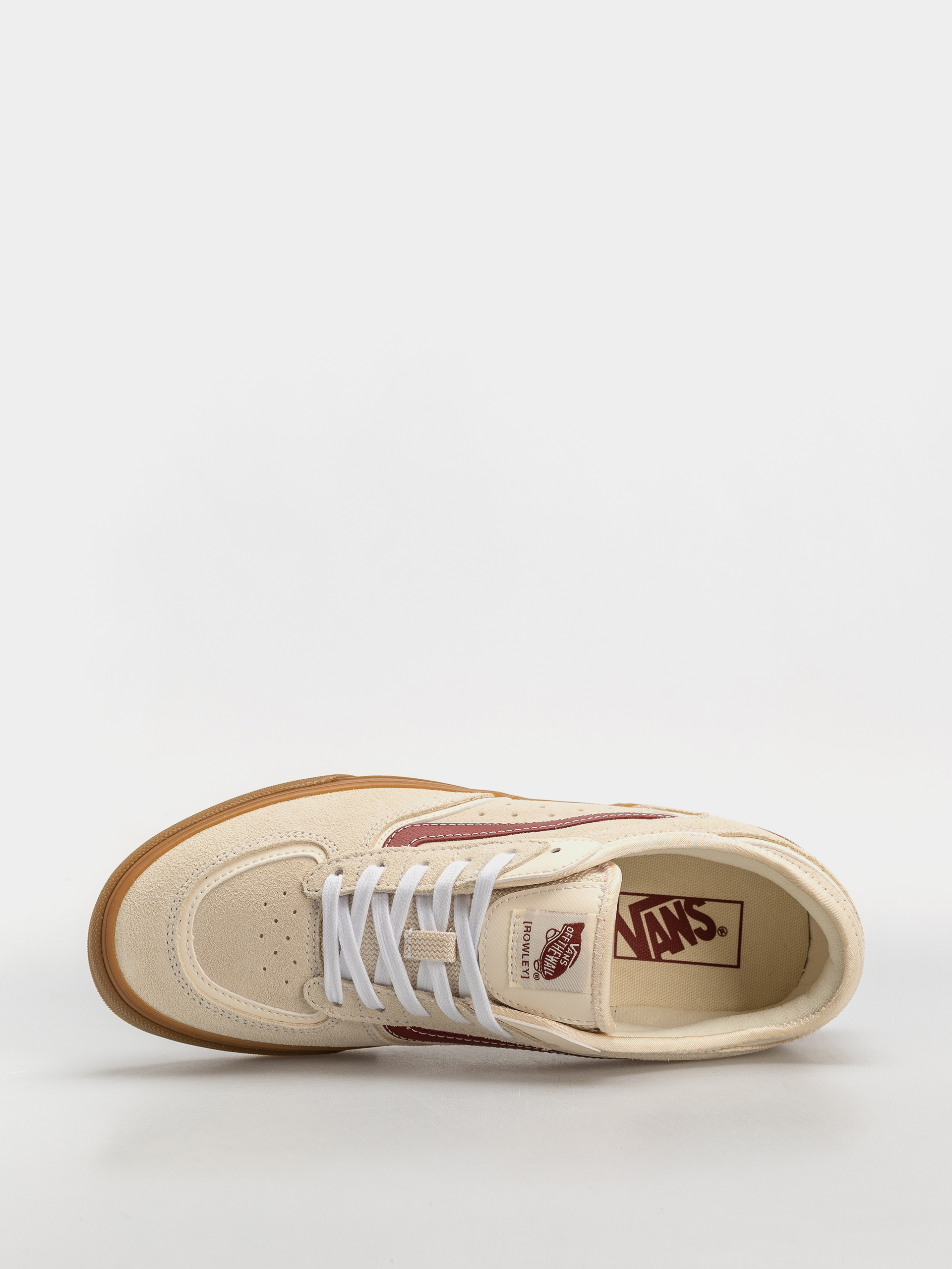 Boty Vans Rowley Classic (cream/burgundy)