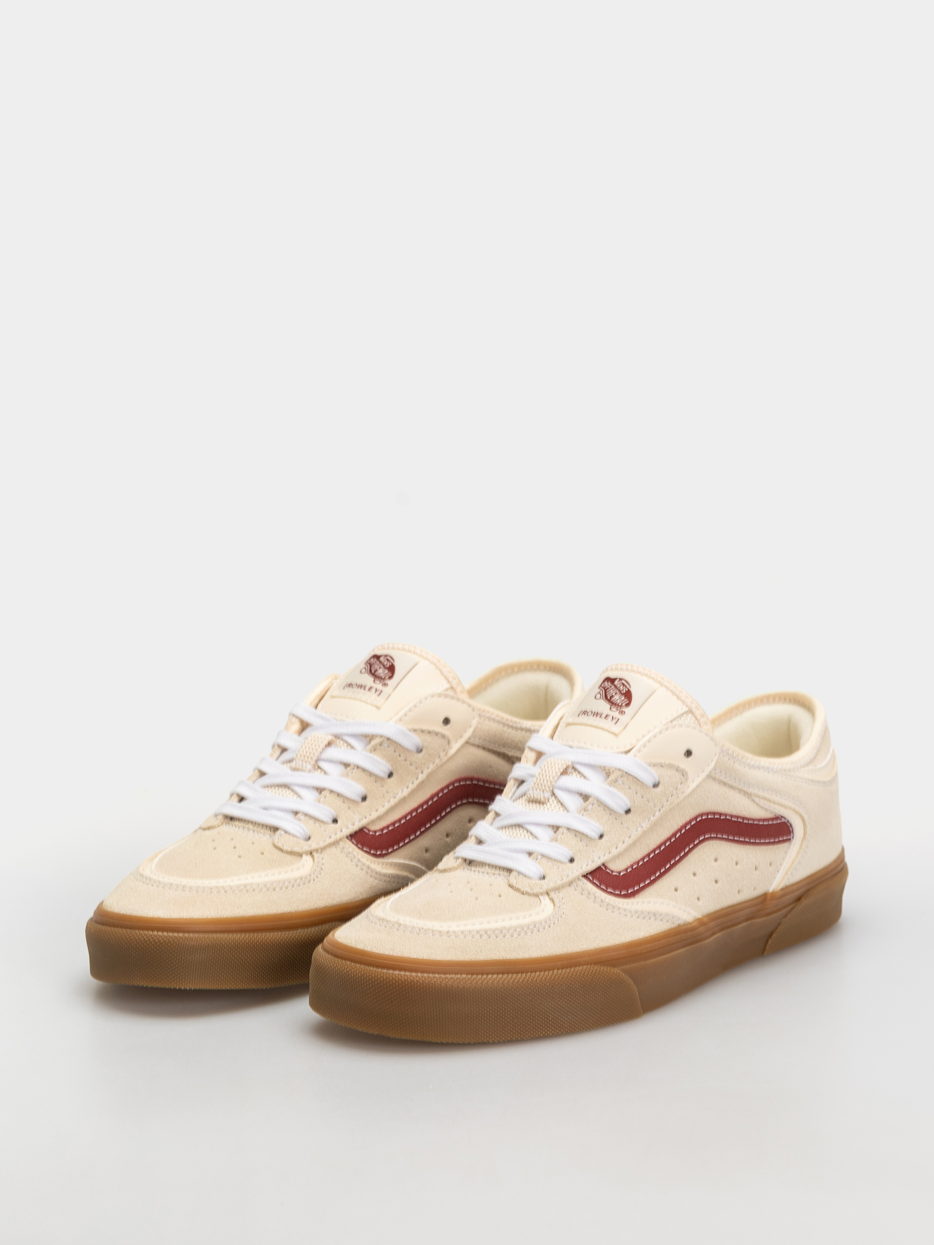 Boty Vans Rowley Classic (cream/burgundy)