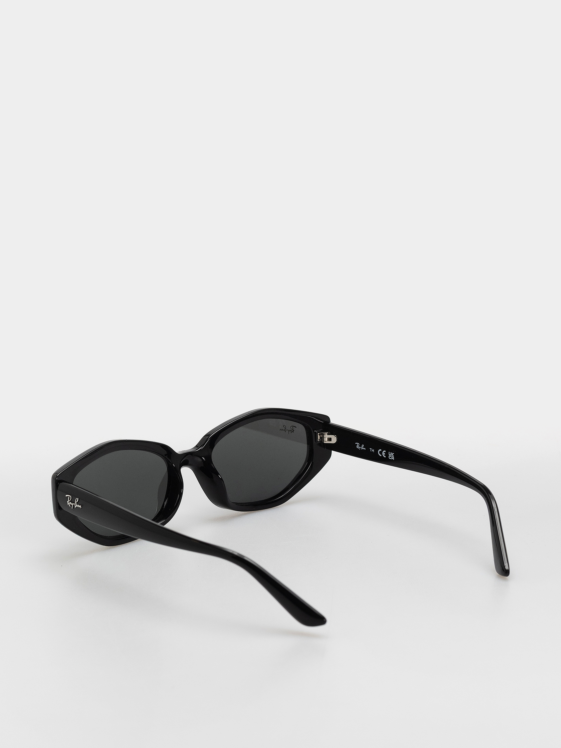 Sluneční brýle Ray-Ban Rb4473D (polerowany black/ciemnogrey)