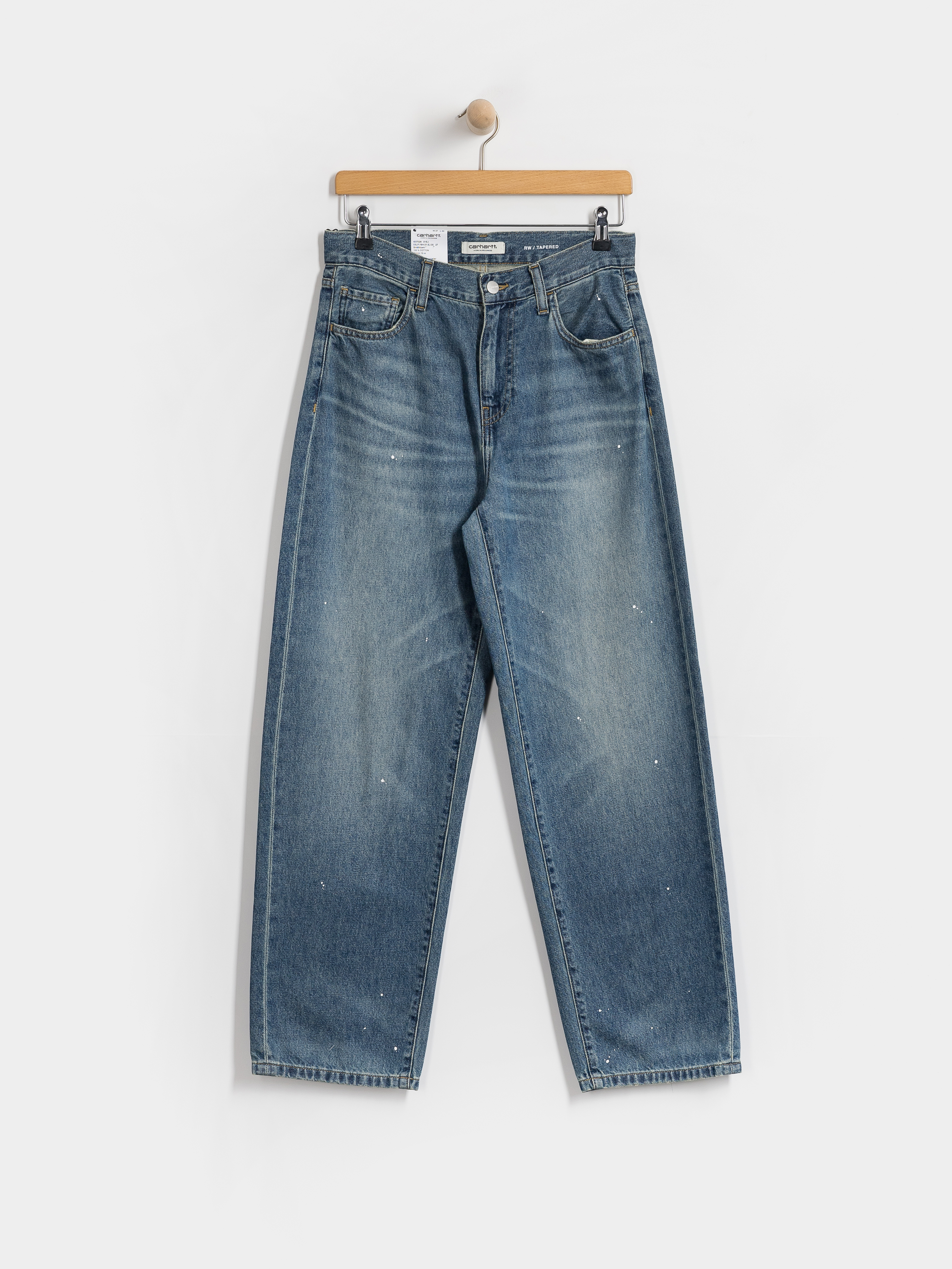 Kalhoty Carhartt WIP Arin Wmn (blue)