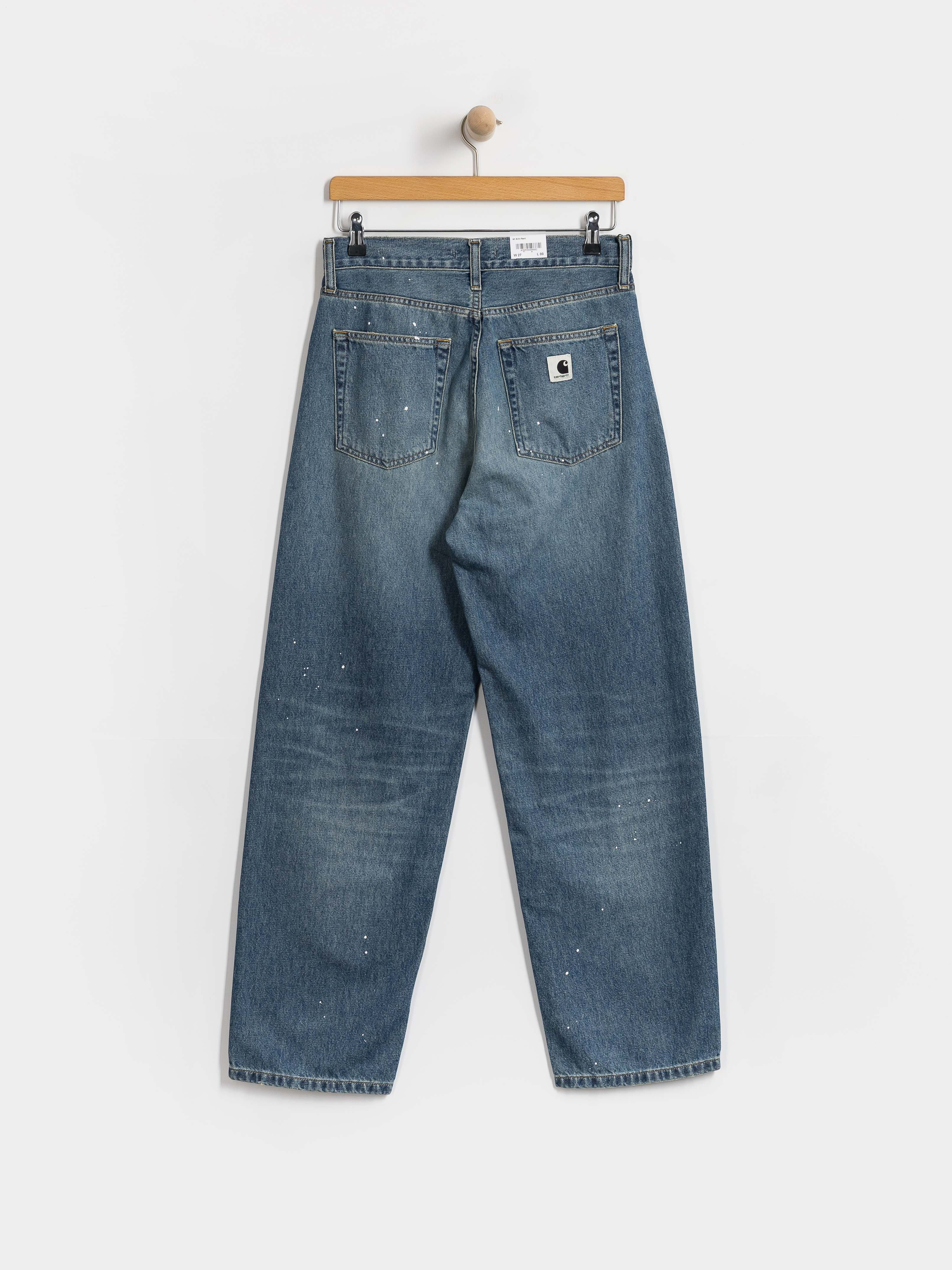 Kalhoty Carhartt WIP Arin Wmn (blue)