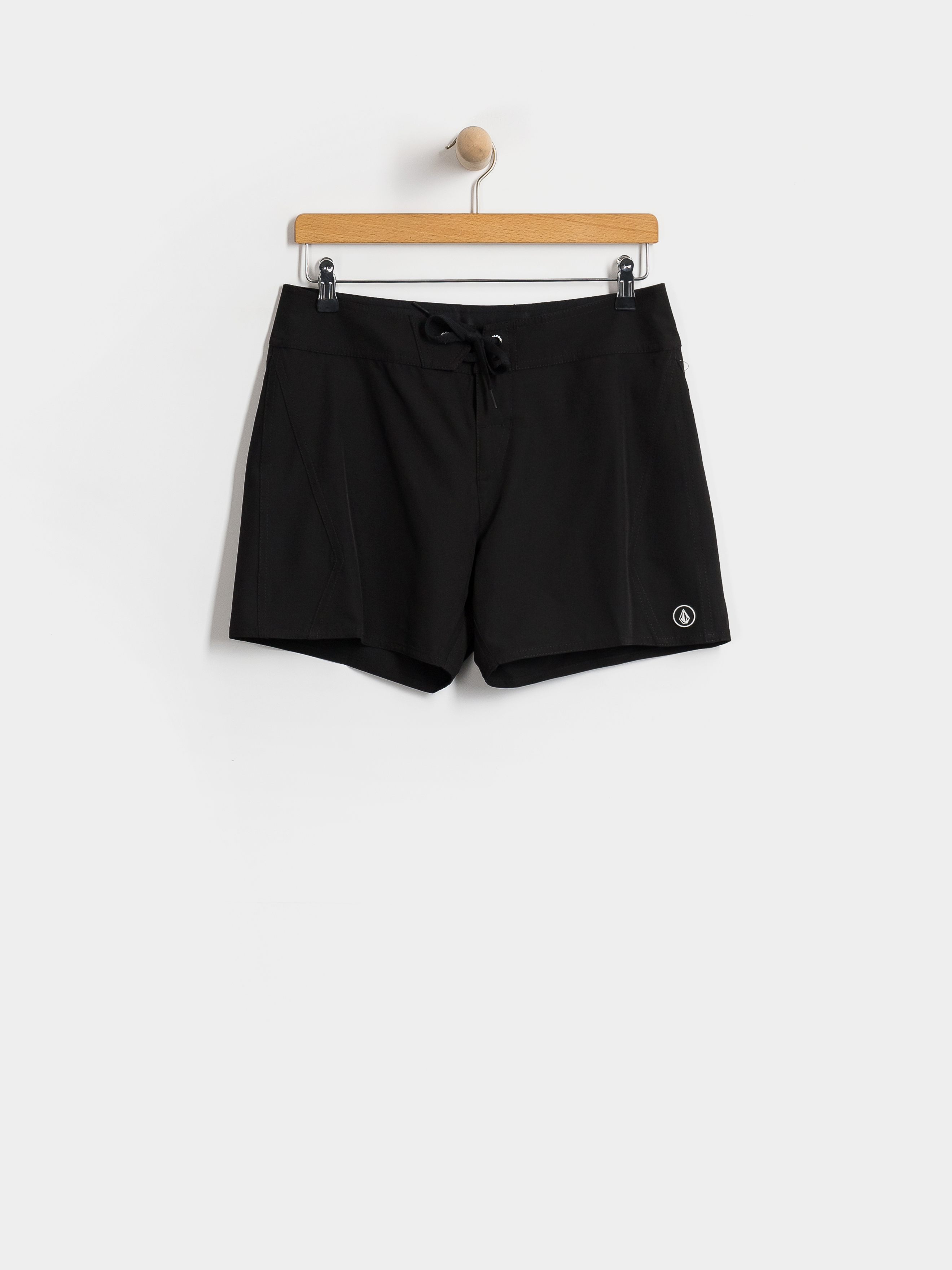 Plážové kraťasy Volcom Simply Solid 5 Wmn (black)