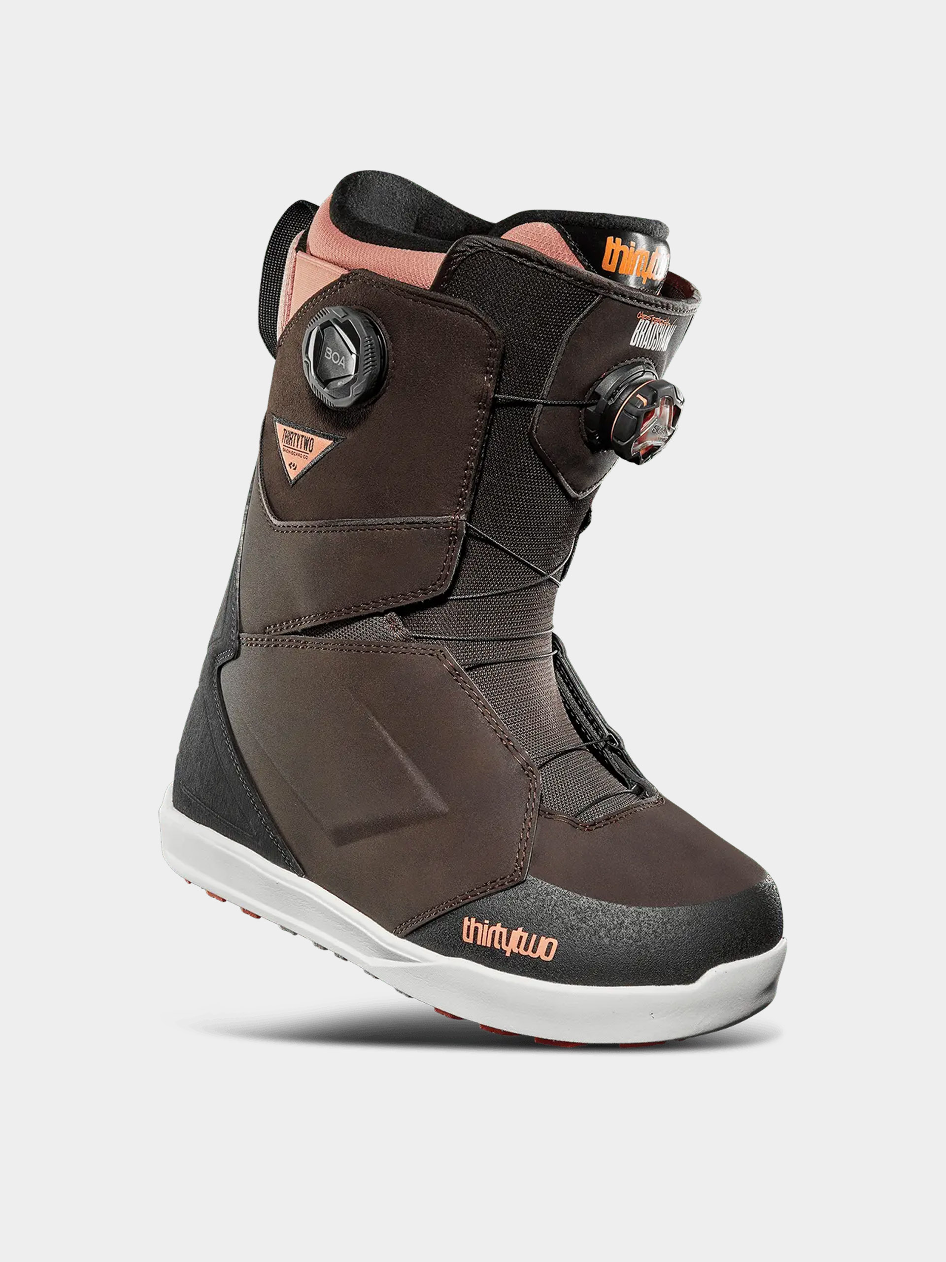 Pánské Boty na snowboard ThirtyTwo Lashed Double Boa Wide Bradsha (brown)