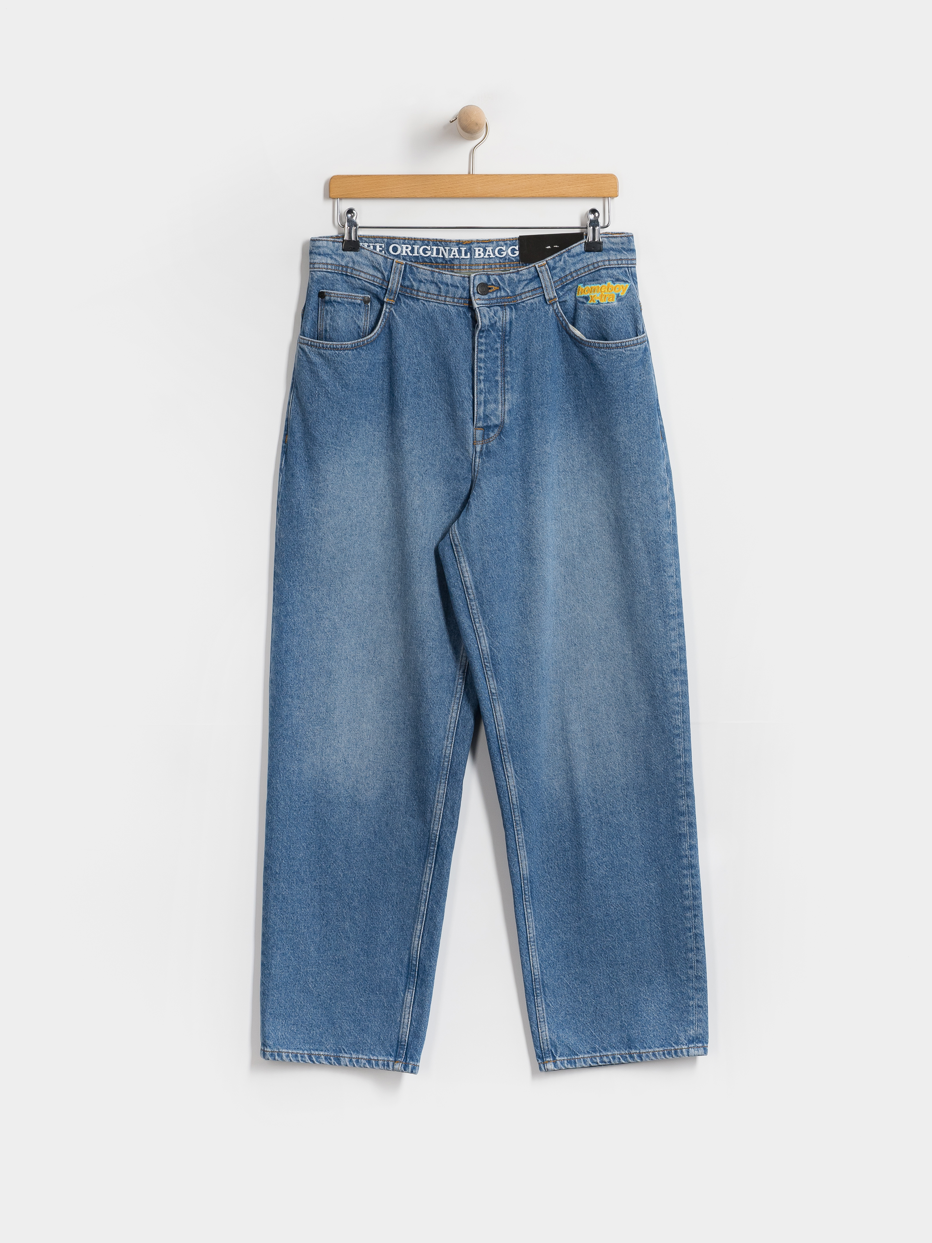 Kalhoty Homeboy X Tra Baggy Vintage Denim (vintage blue)