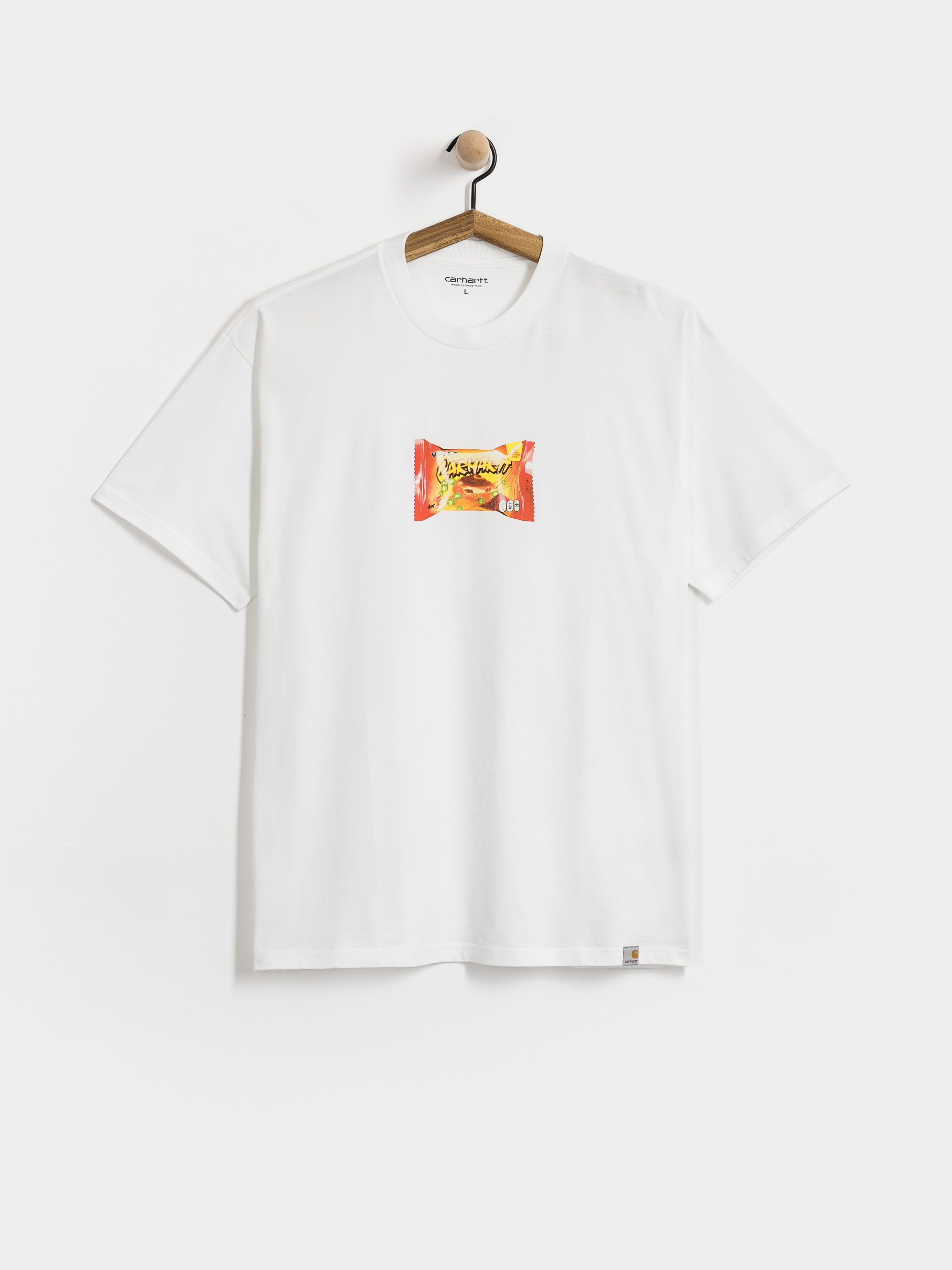 Tričko Carhartt WIP Road Side Snack (white)