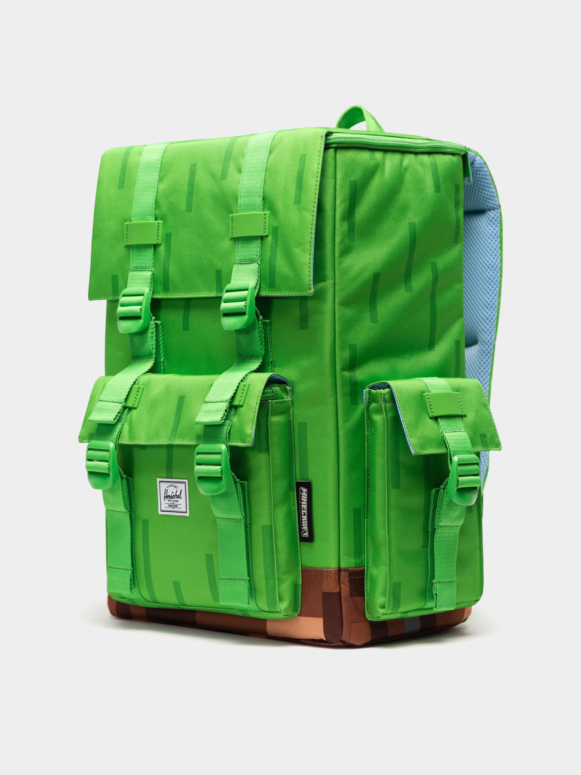 Batoh Herschel Supply Co. X Minecraft Little America Cube (grass block)