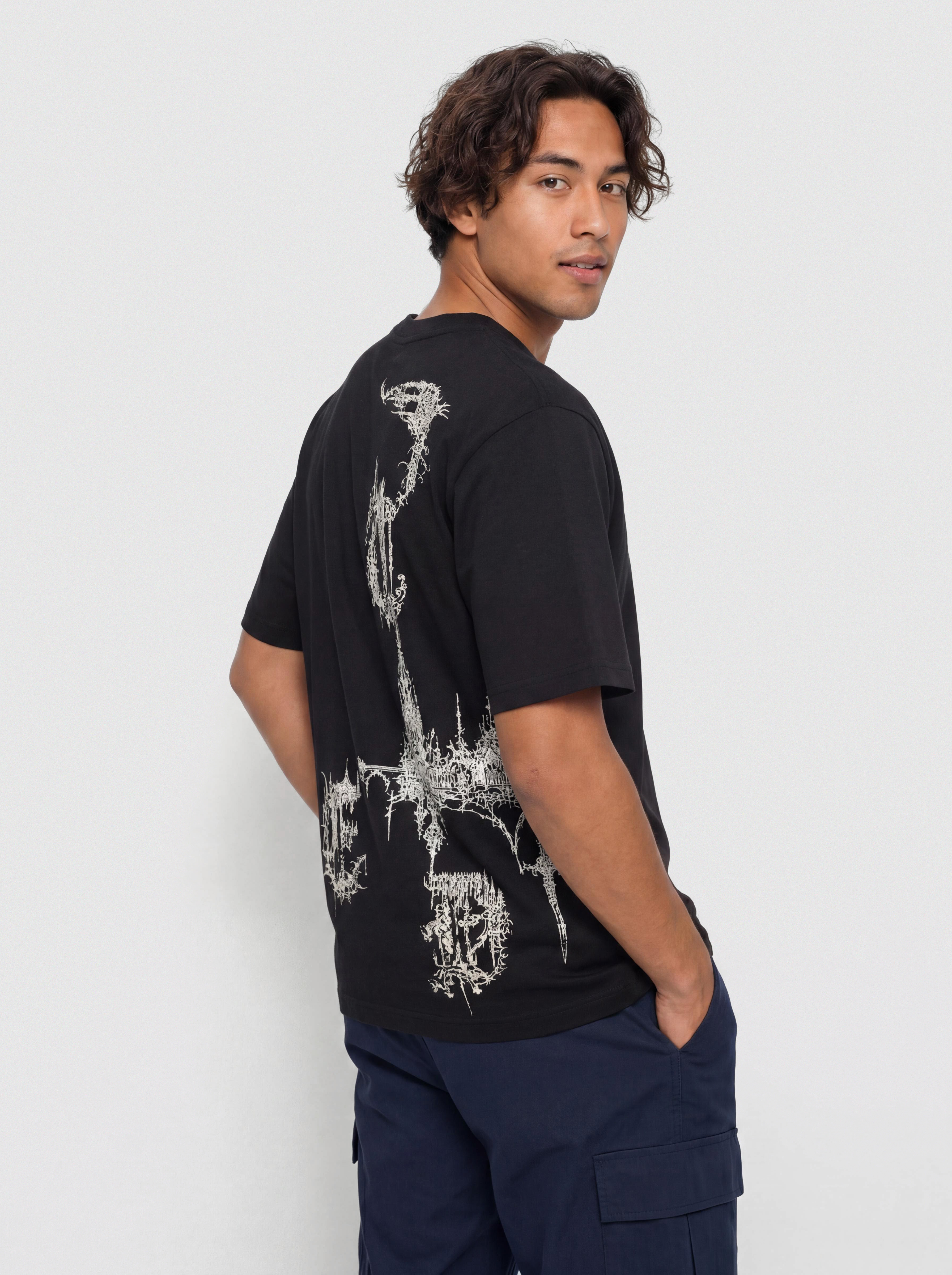 Tričko Wasted Paris Stronghold (black)