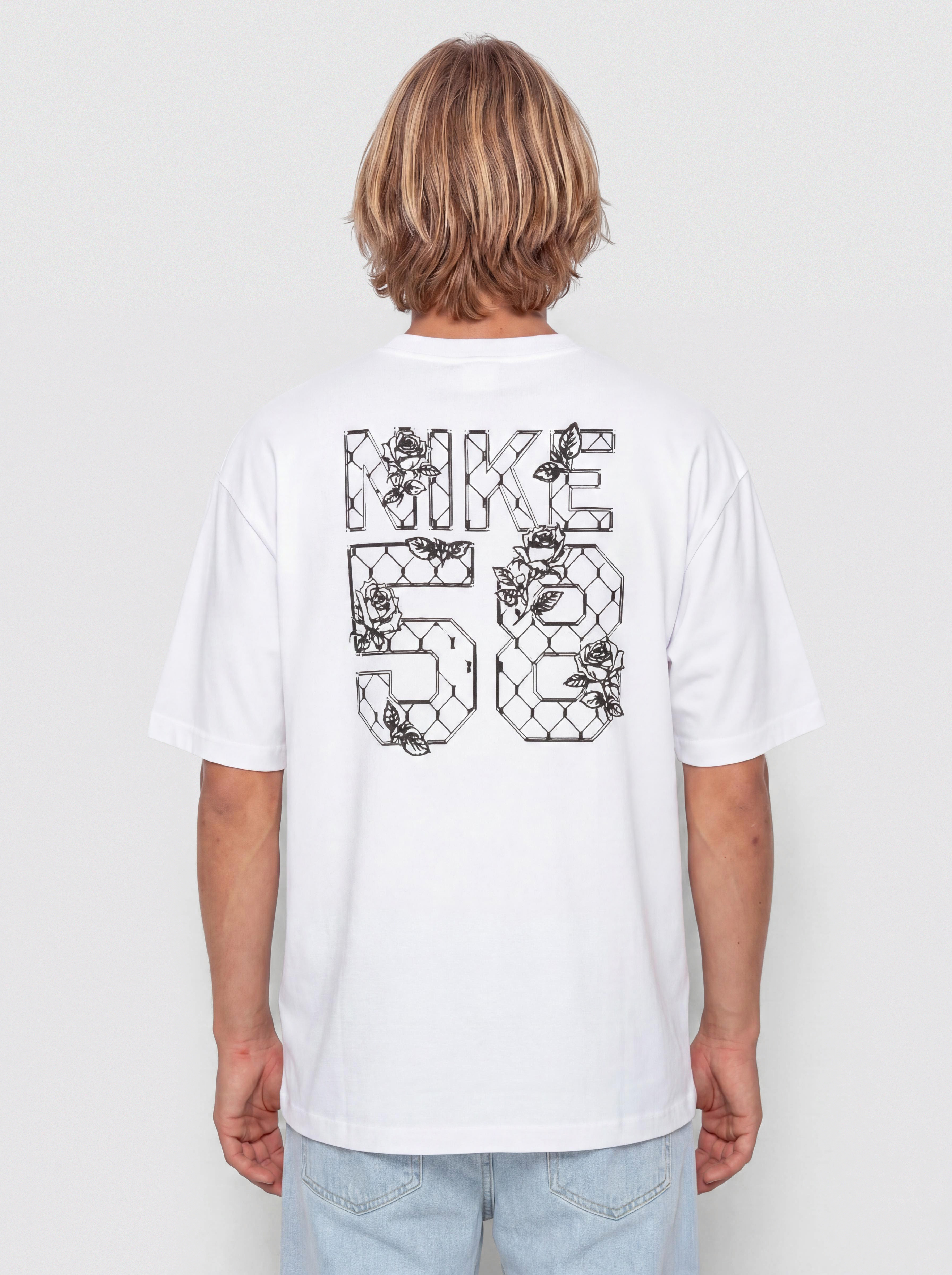 Tričko Nike SB Varsity (white)