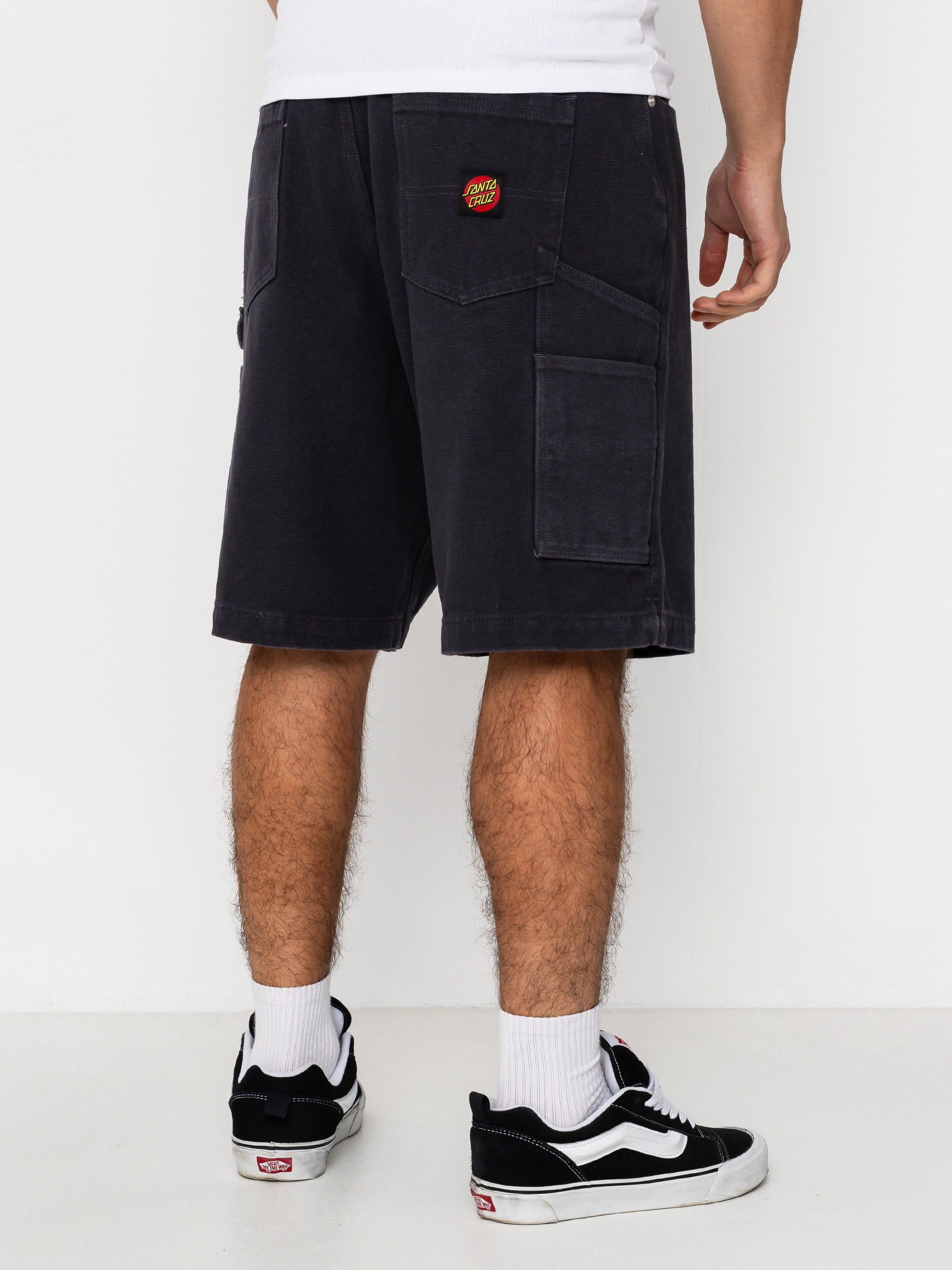 Kraťasy Santa Cruz Carpenter Big (washed black canvas)