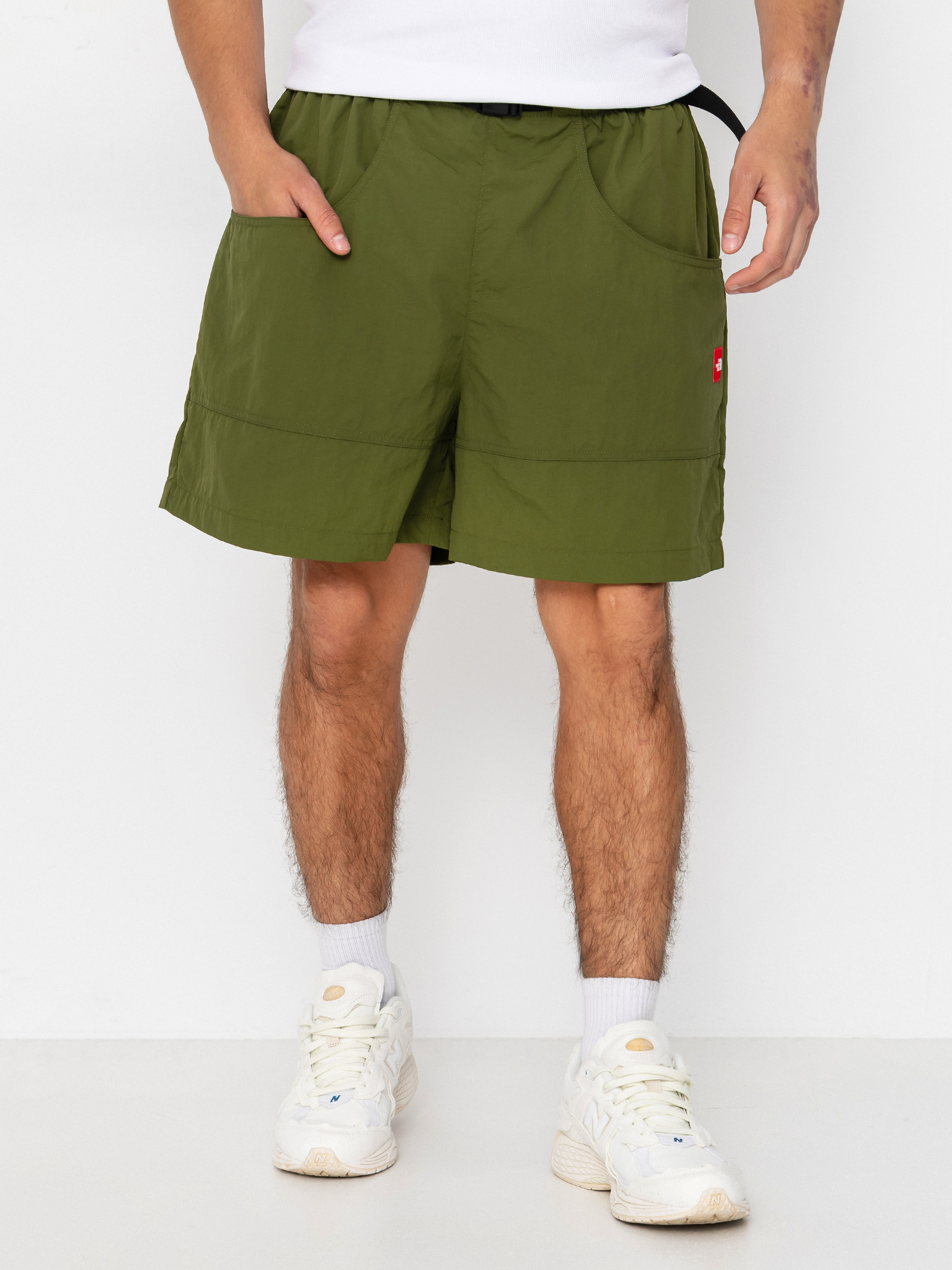 Kraťasy The North Face Tnf Red Box Nylon Belted