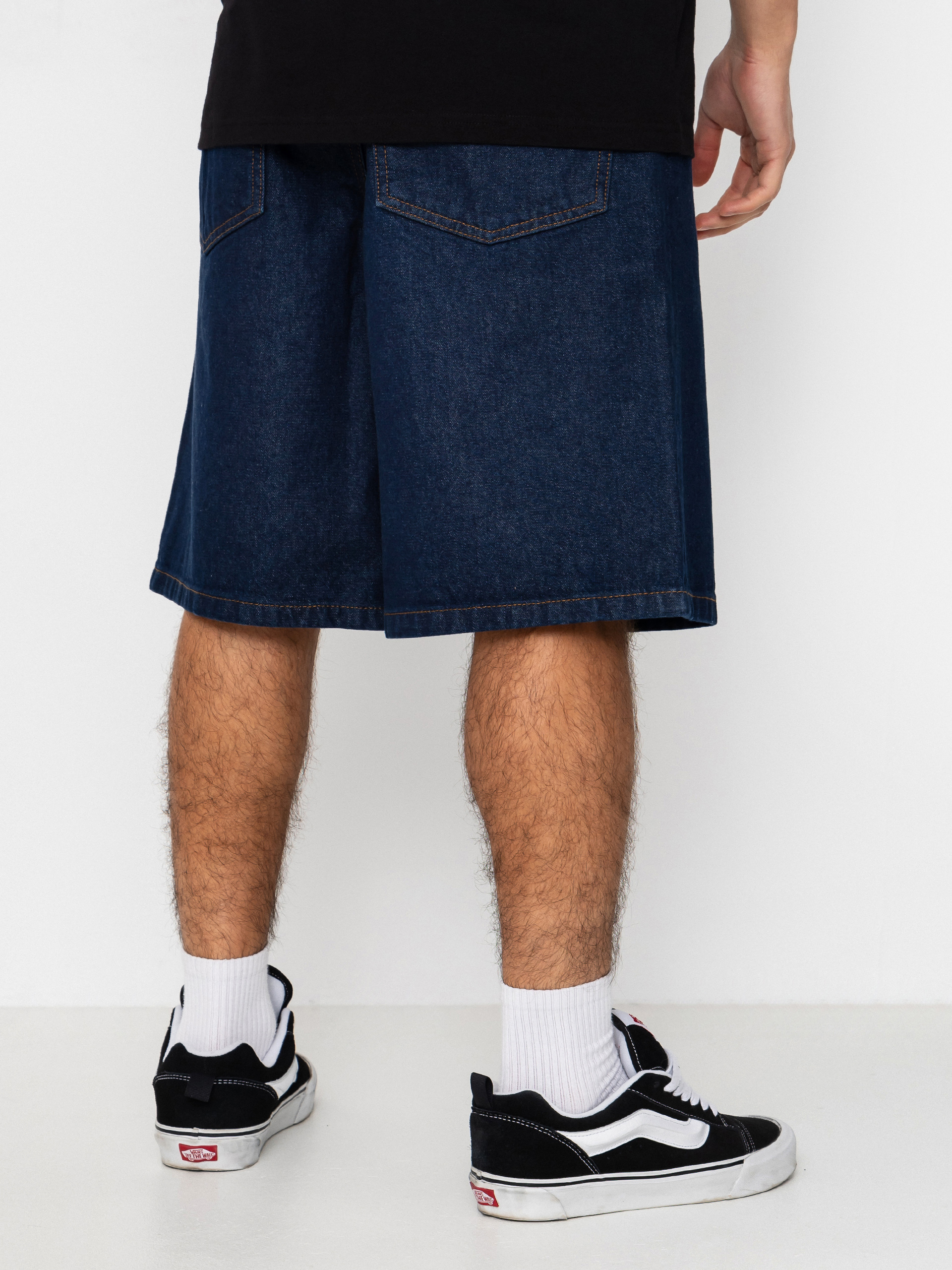 Kraťasy Vans Lx Check 5 Baggy Denim (dark rinse)
