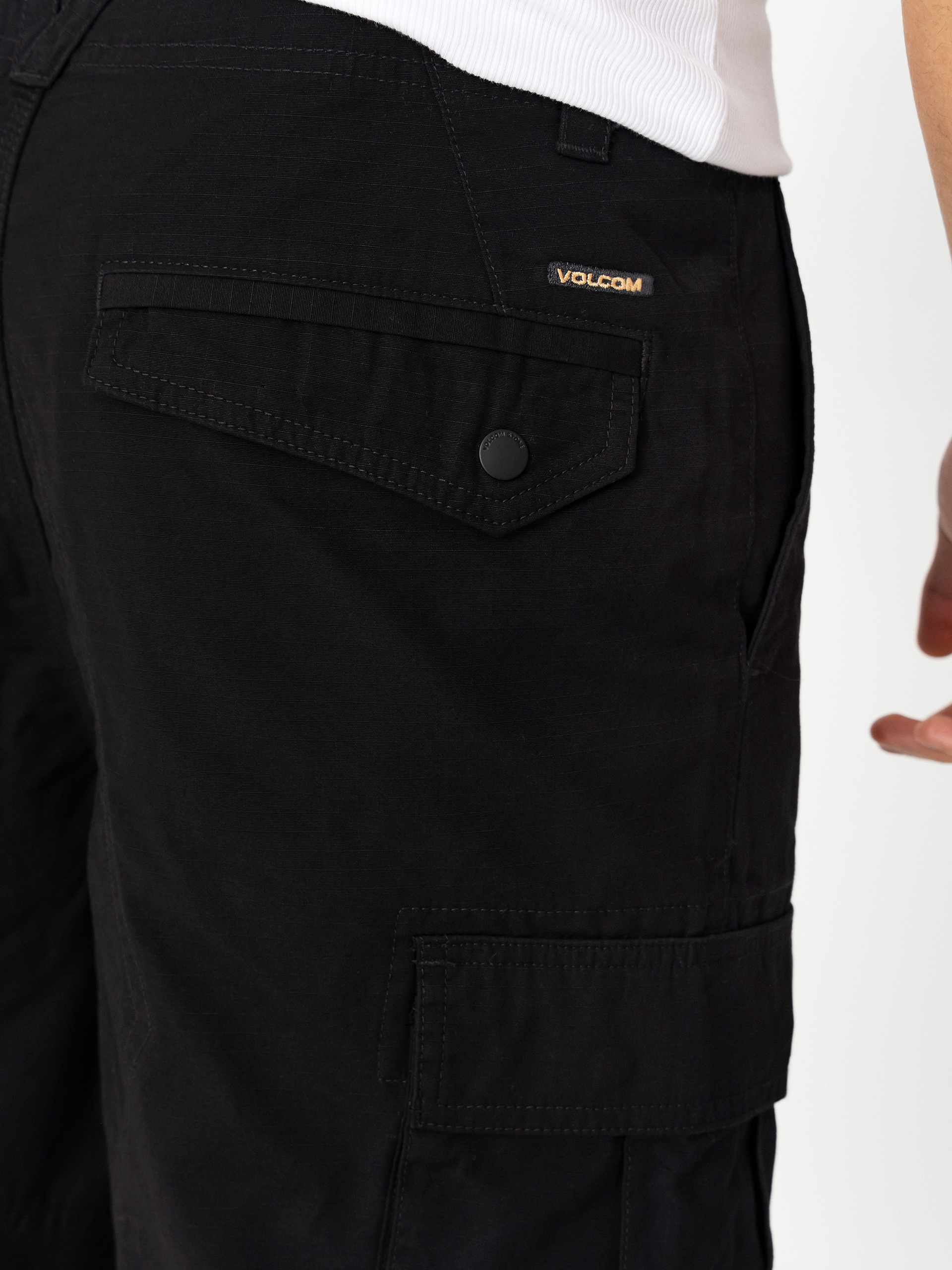 Kraťasy Volcom Strange Tripper Cargo 22 (black)