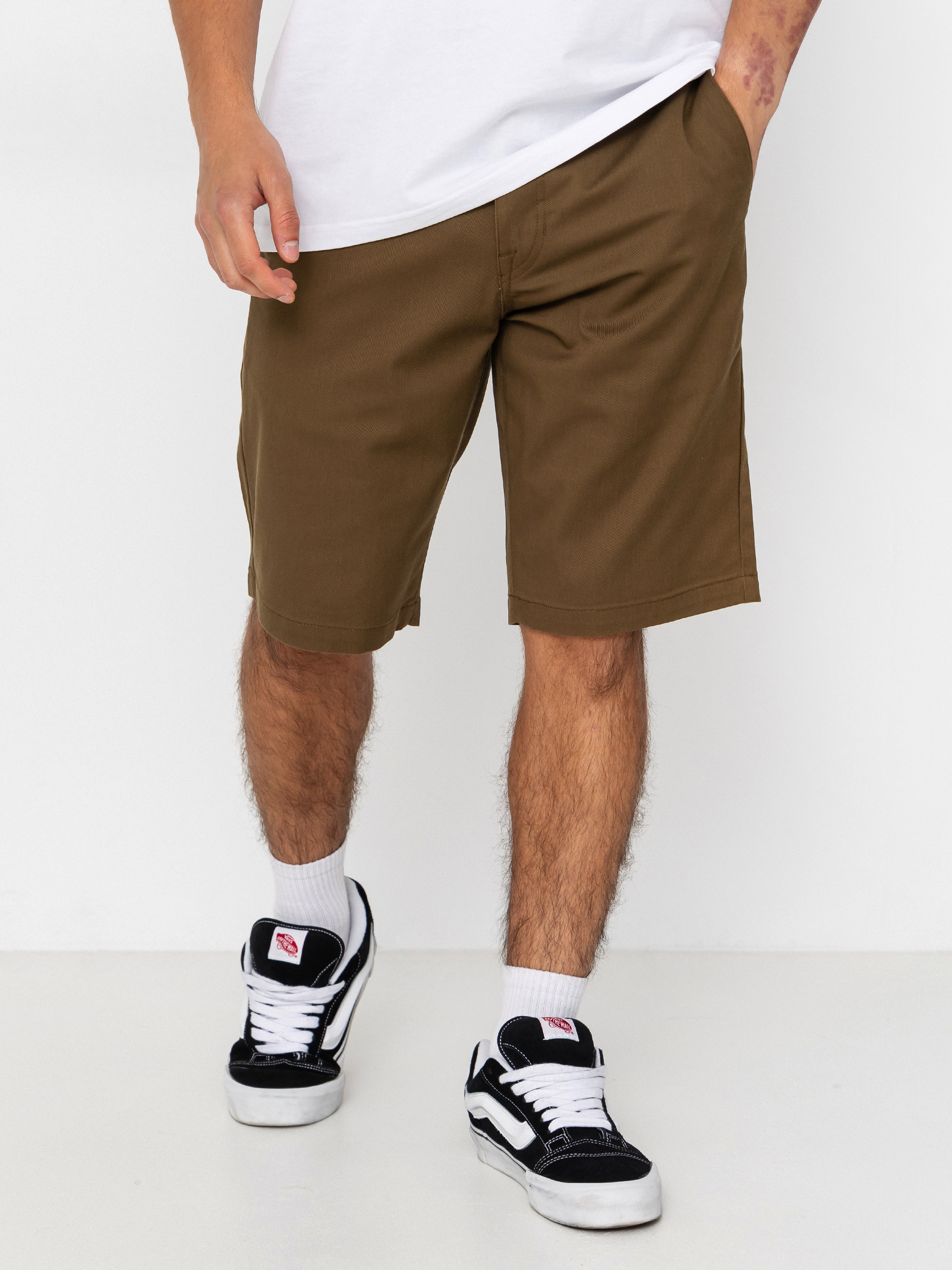 Kraťasy Volcom Frckn Mdn Strch Sht 21 (sage leaf)