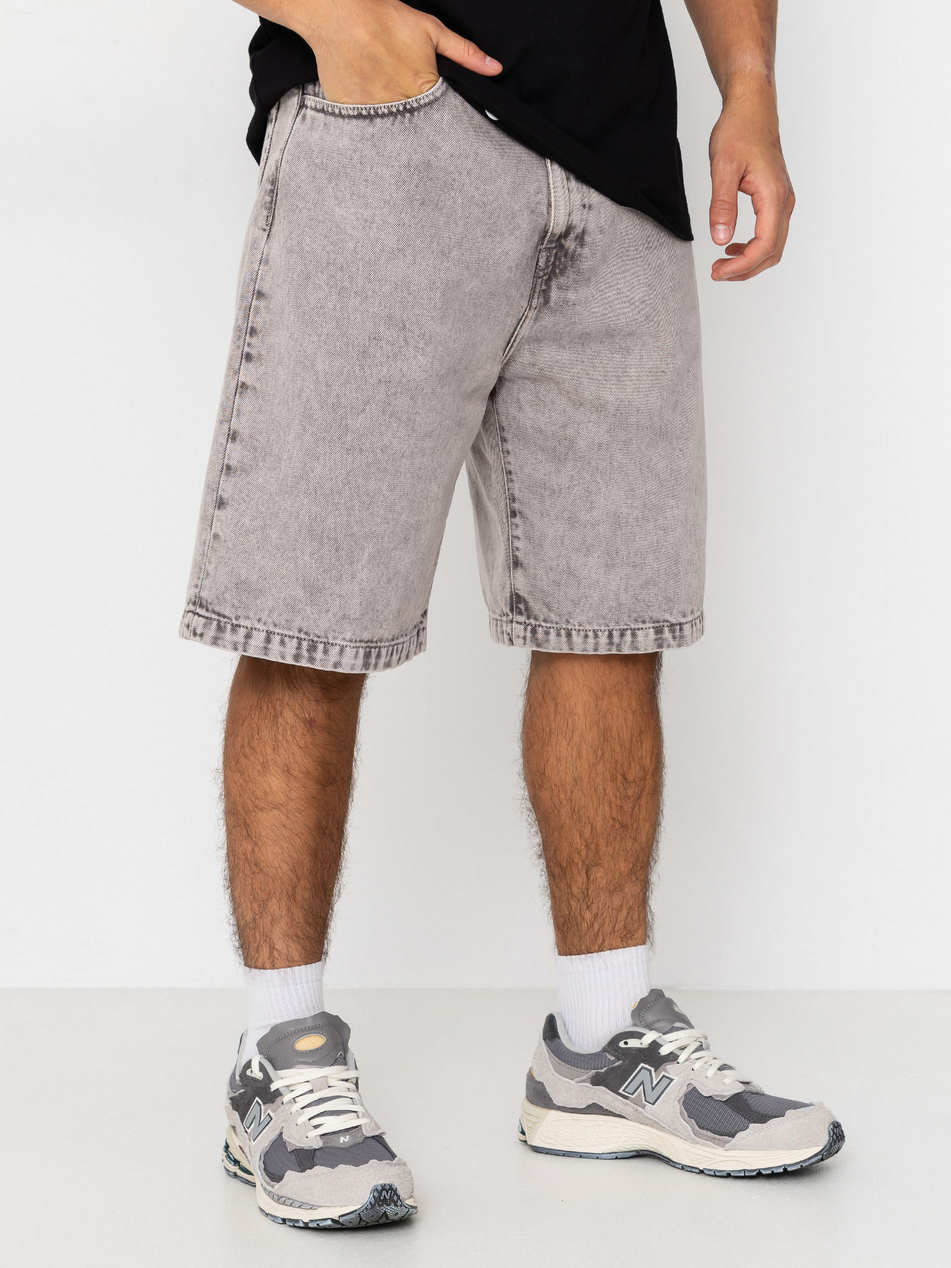 Kraťasy Carhartt WIP Landon (shale chalk wash)