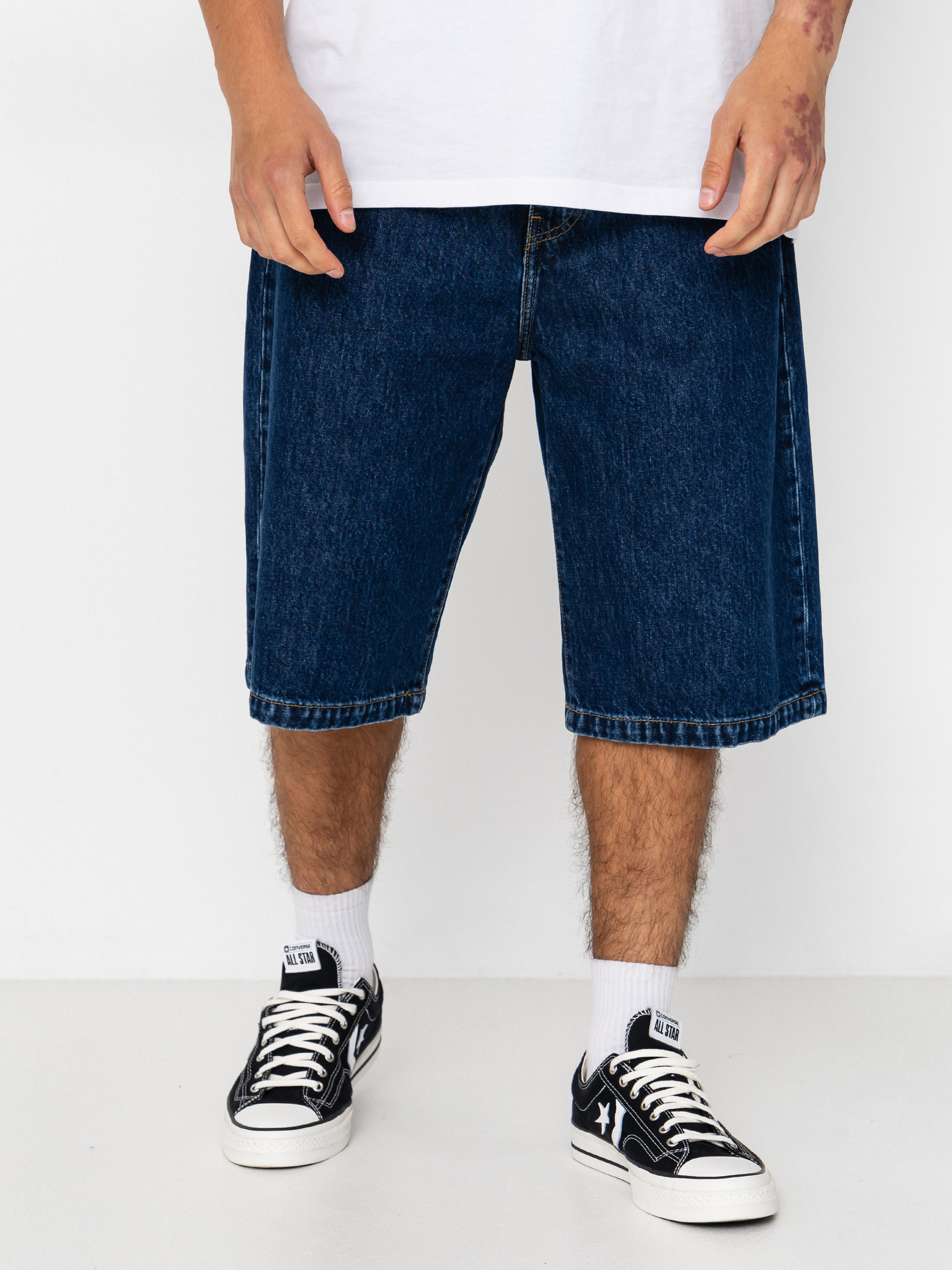 Kraťasy Carhartt WIP Langdon (blue stone washed)