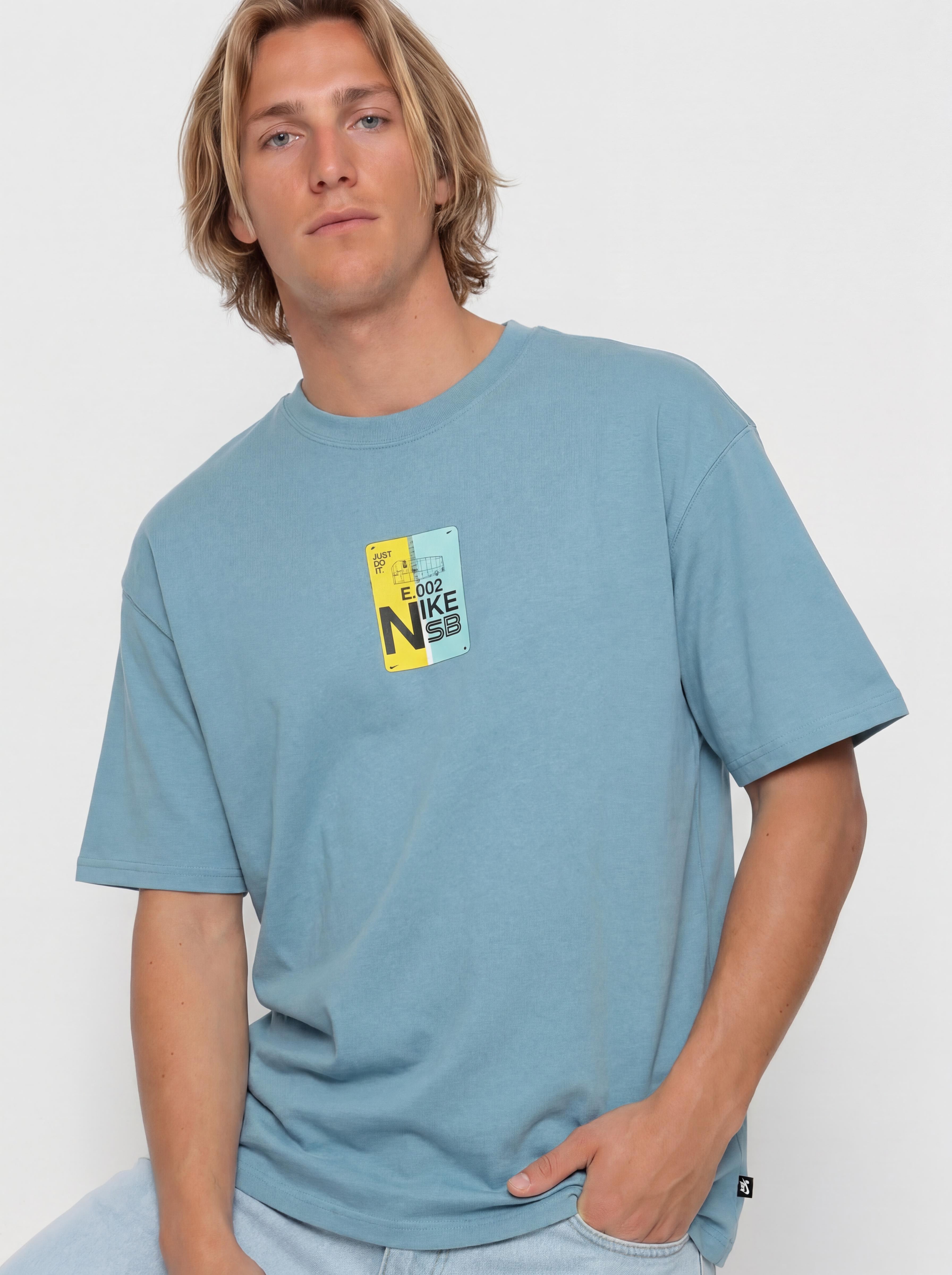 Tričko Nike SB Bus Pass (denim turq)