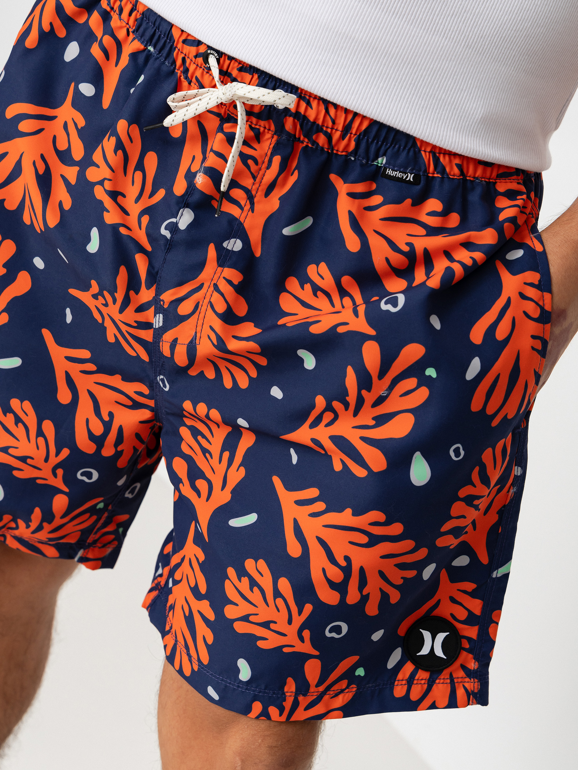 Kraťasy Hurley Volley Icon Coral (destroyer)